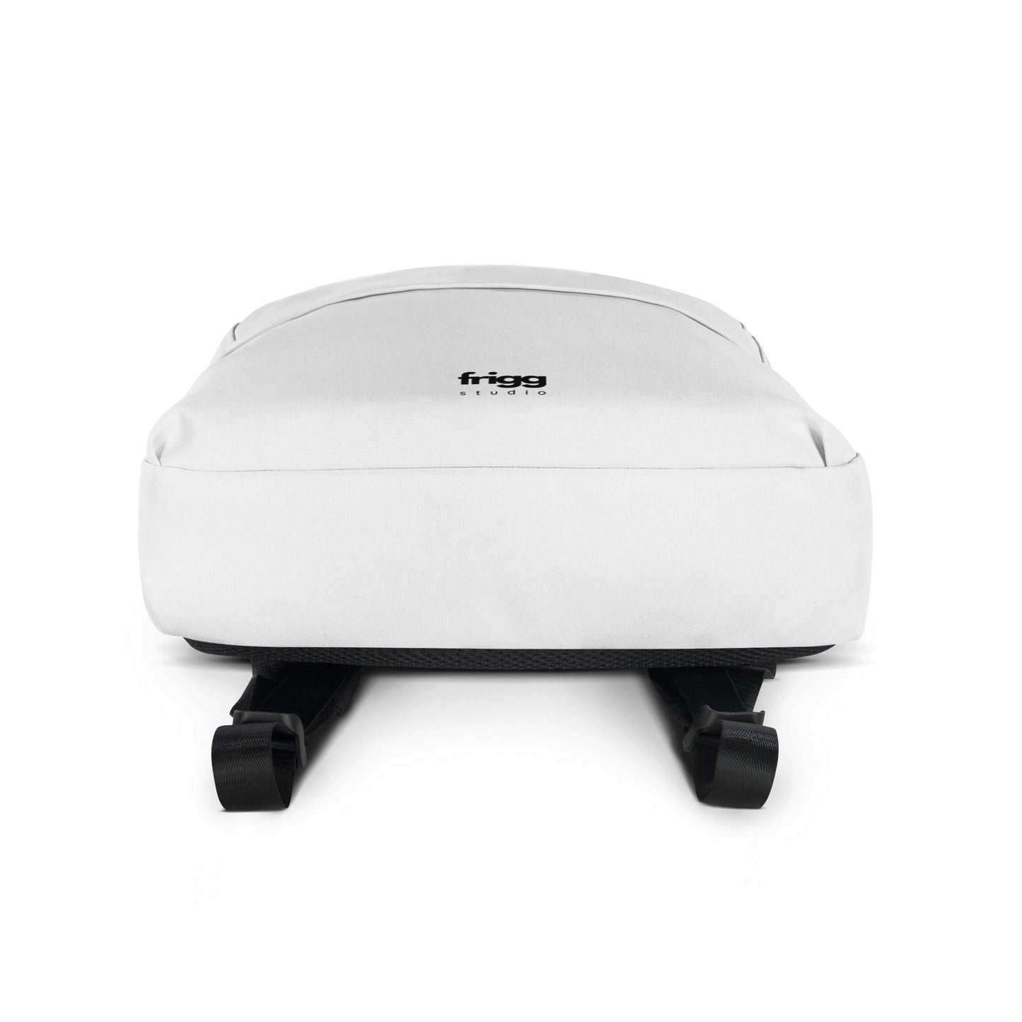 WHITE - WATER-RESISTANT BACKPACK WITH LAPTOP POCKET