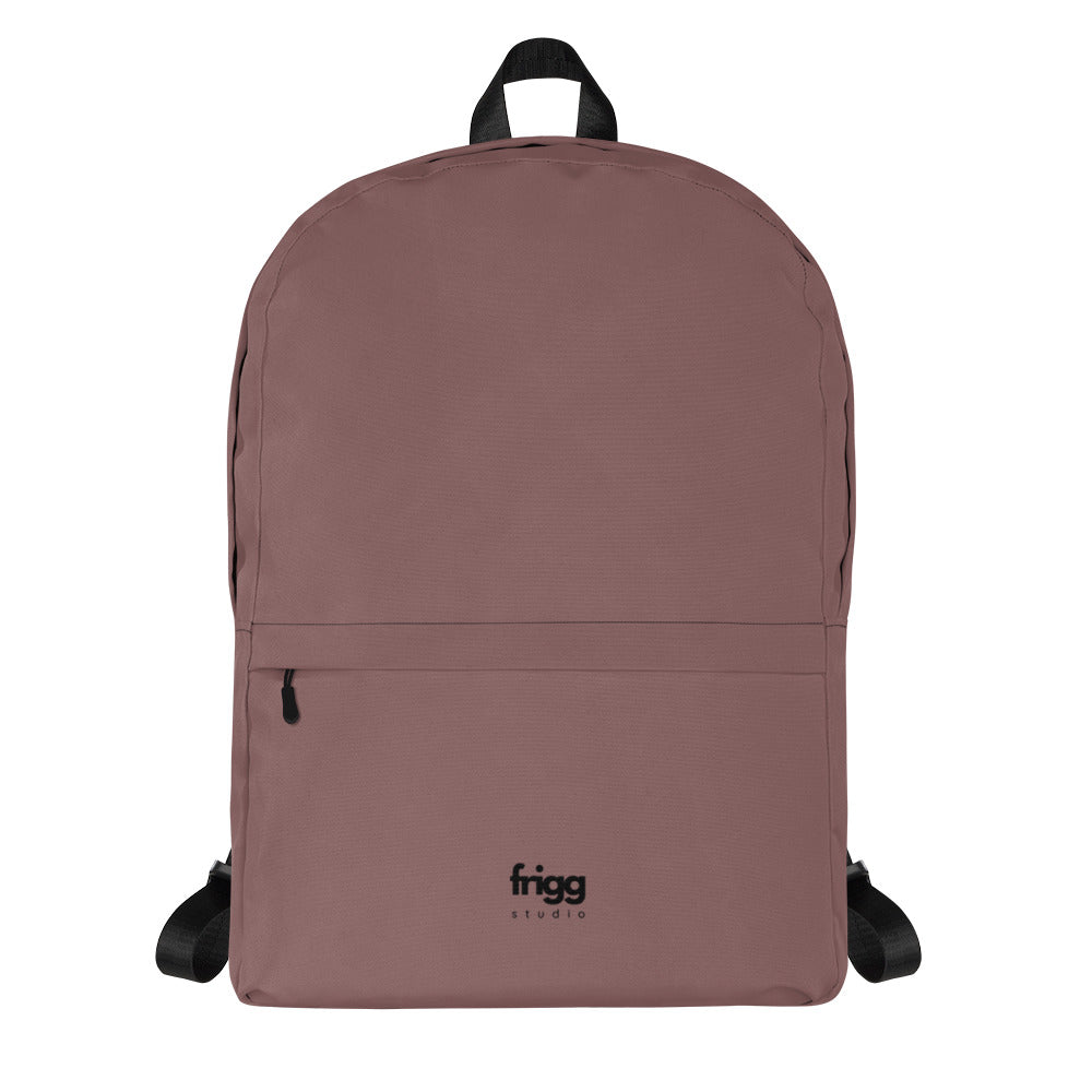 LIGHT WOOD - WATER-RESISTANT BACKPACK WITH LAPTOP POCKET
