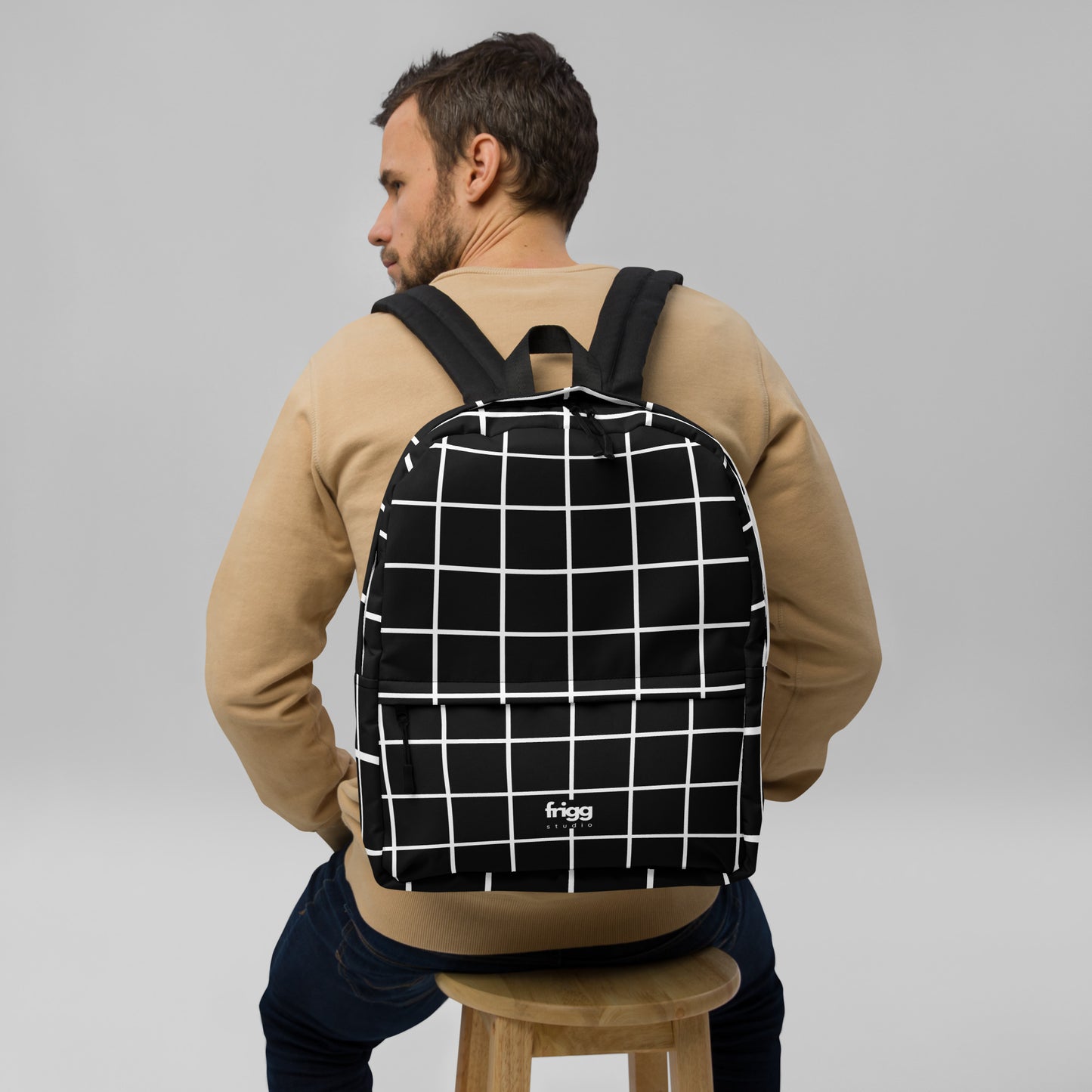 MONOCHROME - WATER-RESISTANT BACKPACK WITH LAPTOP POCKET