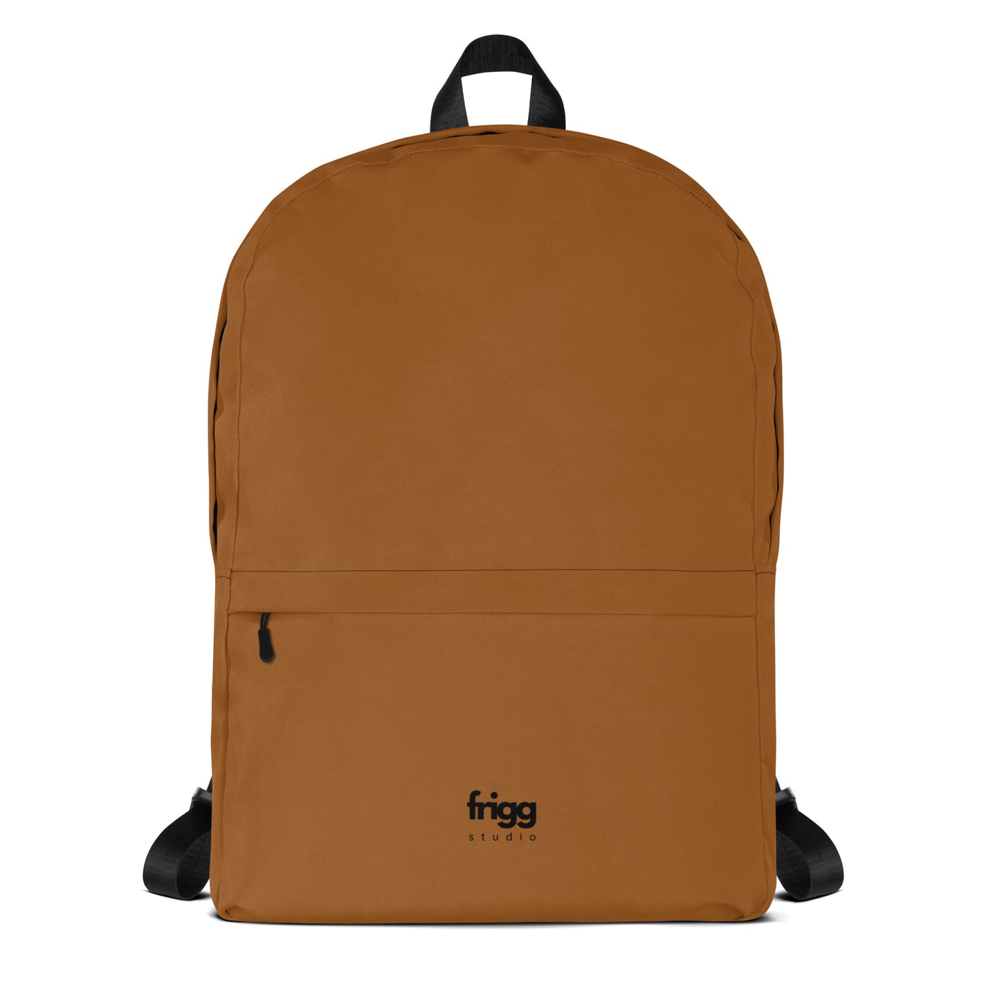BURNT COFFEE - WATER-RESISTANT BACKPACK WITH LAPTOP POCKET