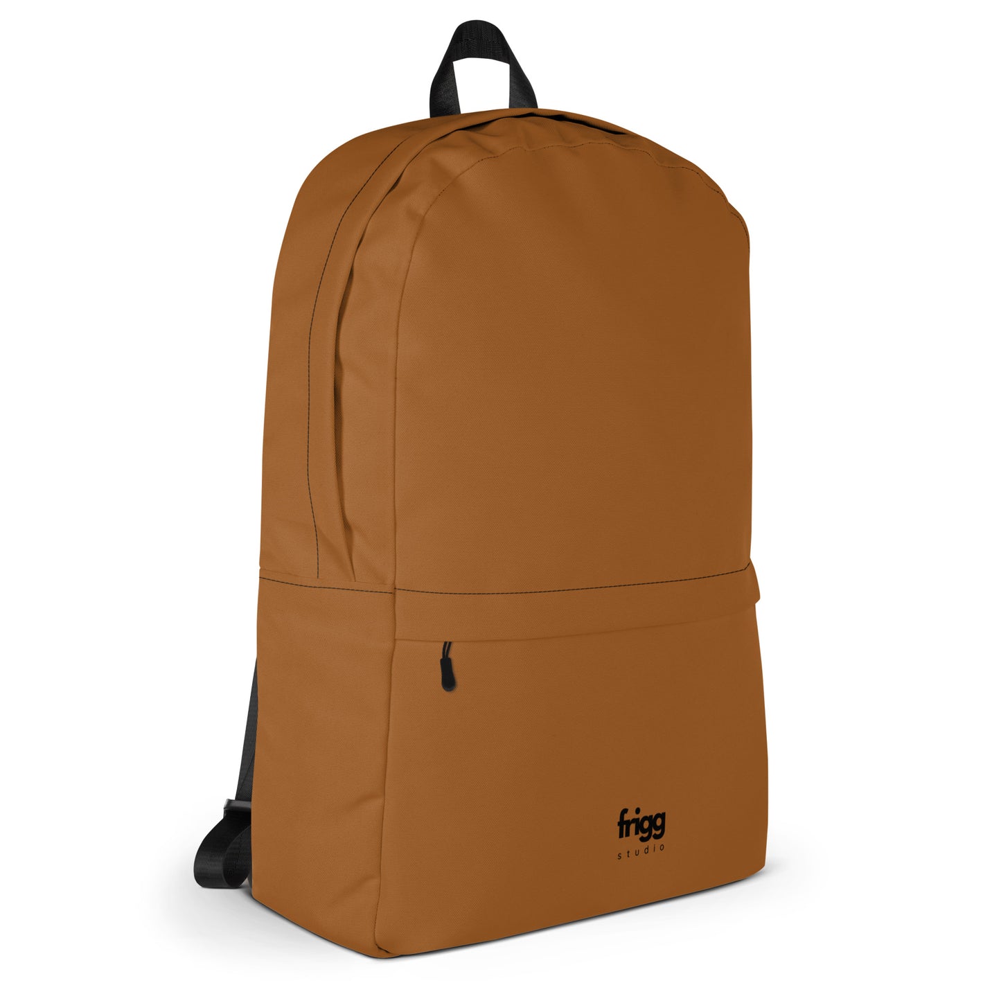 BURNT COFFEE - WATER-RESISTANT BACKPACK WITH LAPTOP POCKET