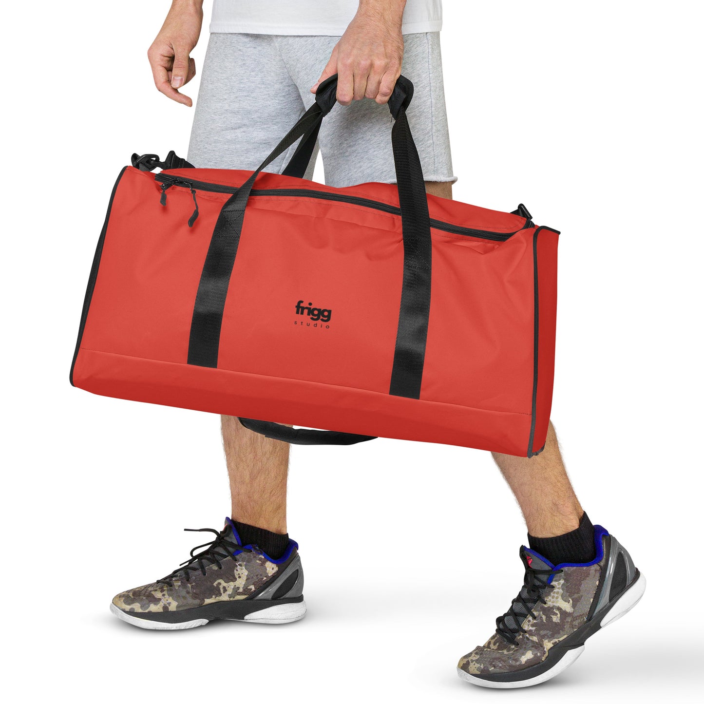 ORANGE RED - DUFFLE BAG