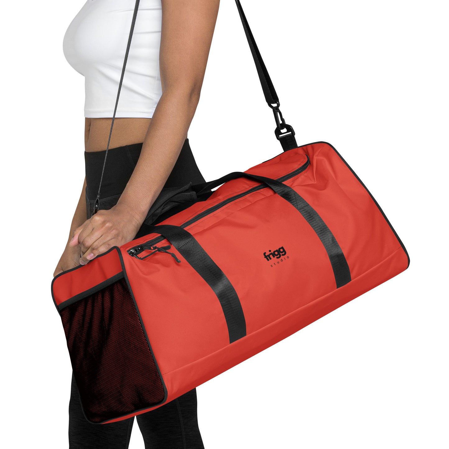 ORANGE RED - DUFFLE BAG