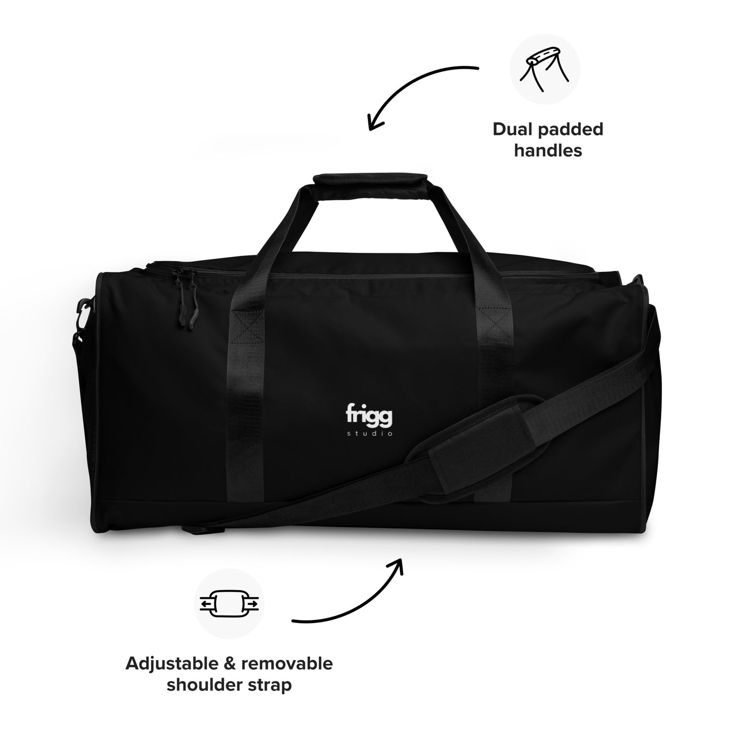 BLACK - DUFFLE BAG