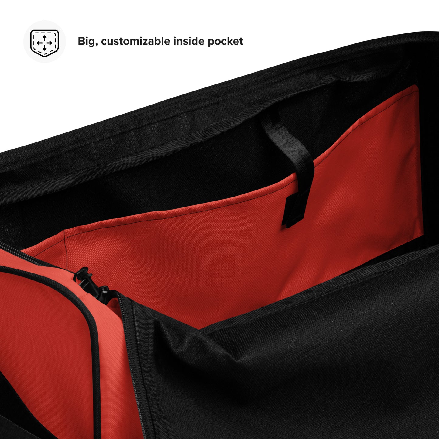 ORANGE RED - DUFFLE BAG