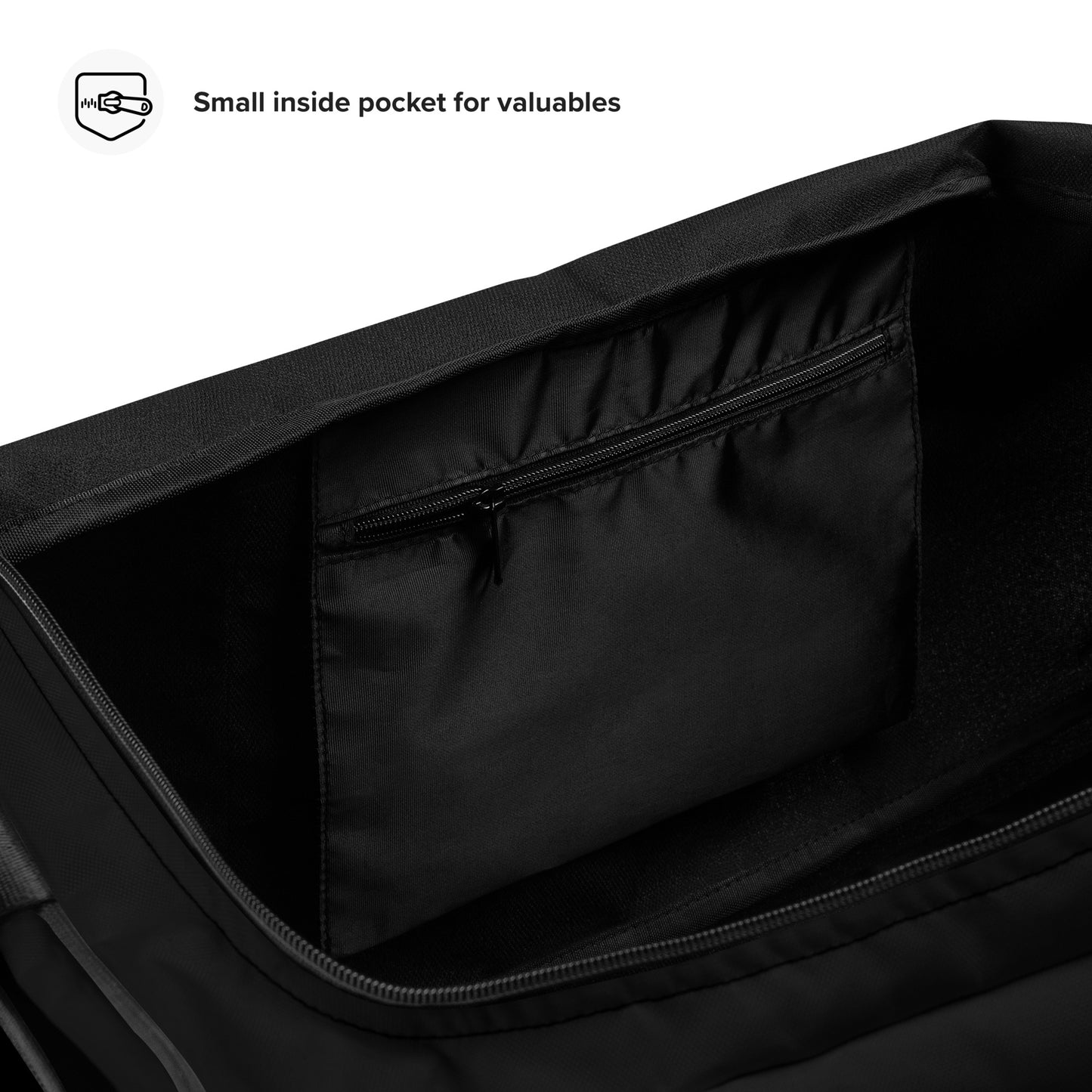 BLACK - DUFFLE BAG