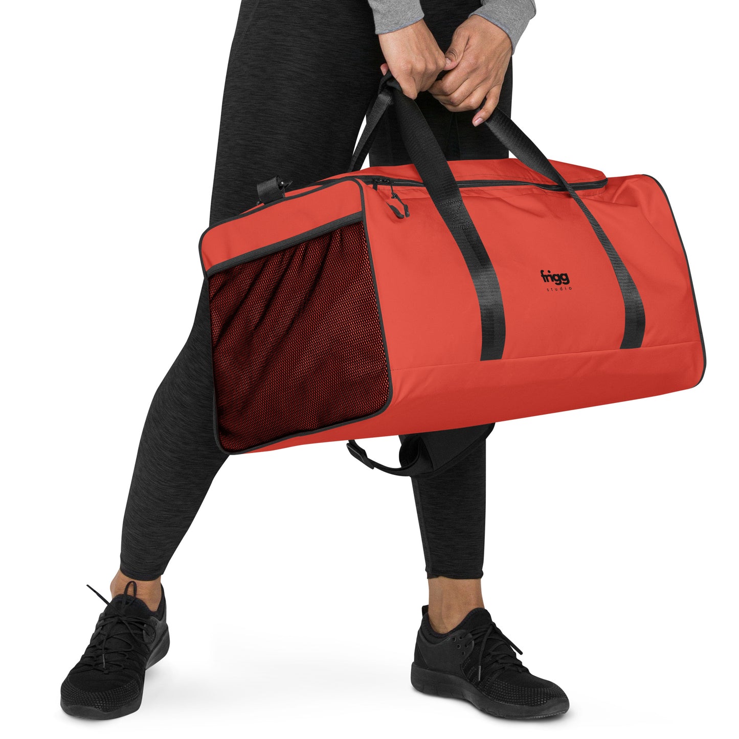 ORANGE RED - DUFFLE BAG