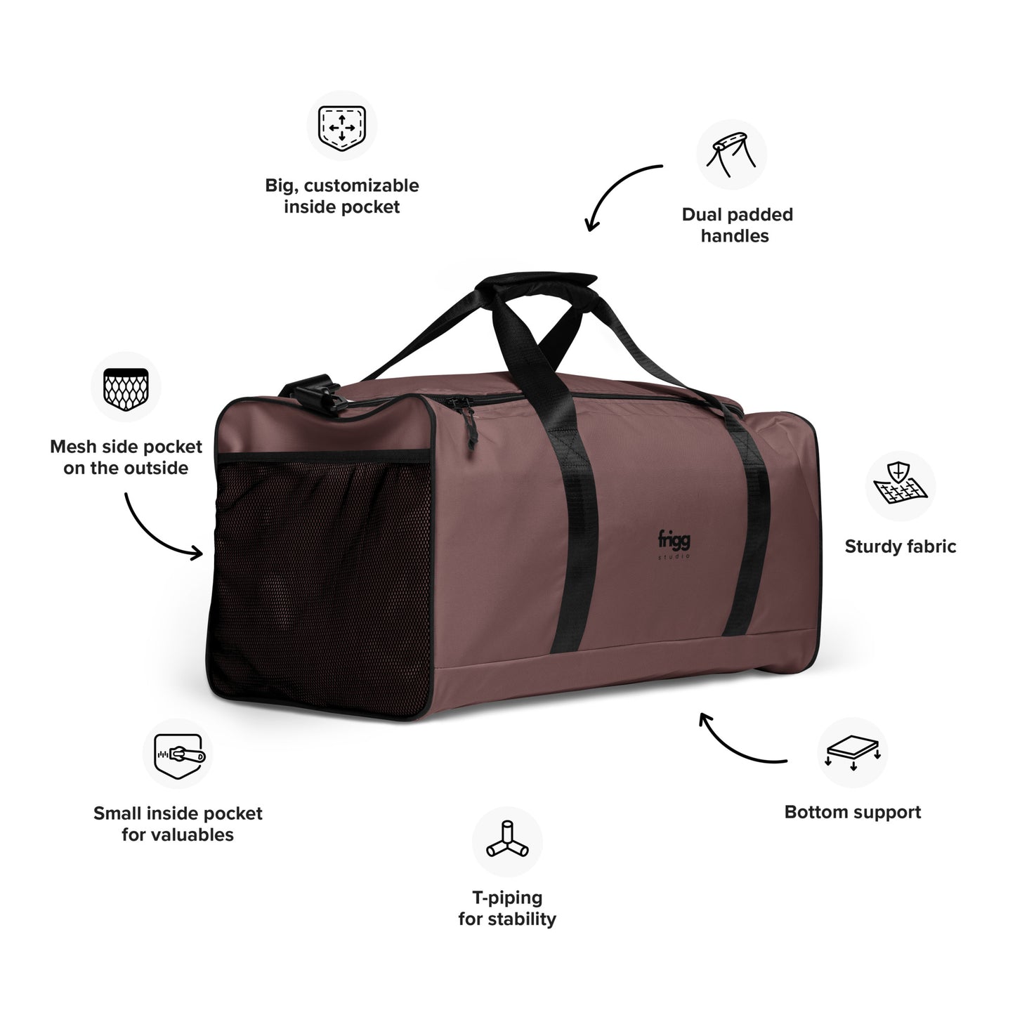 LIGHT WOOD - DUFFLE BAG