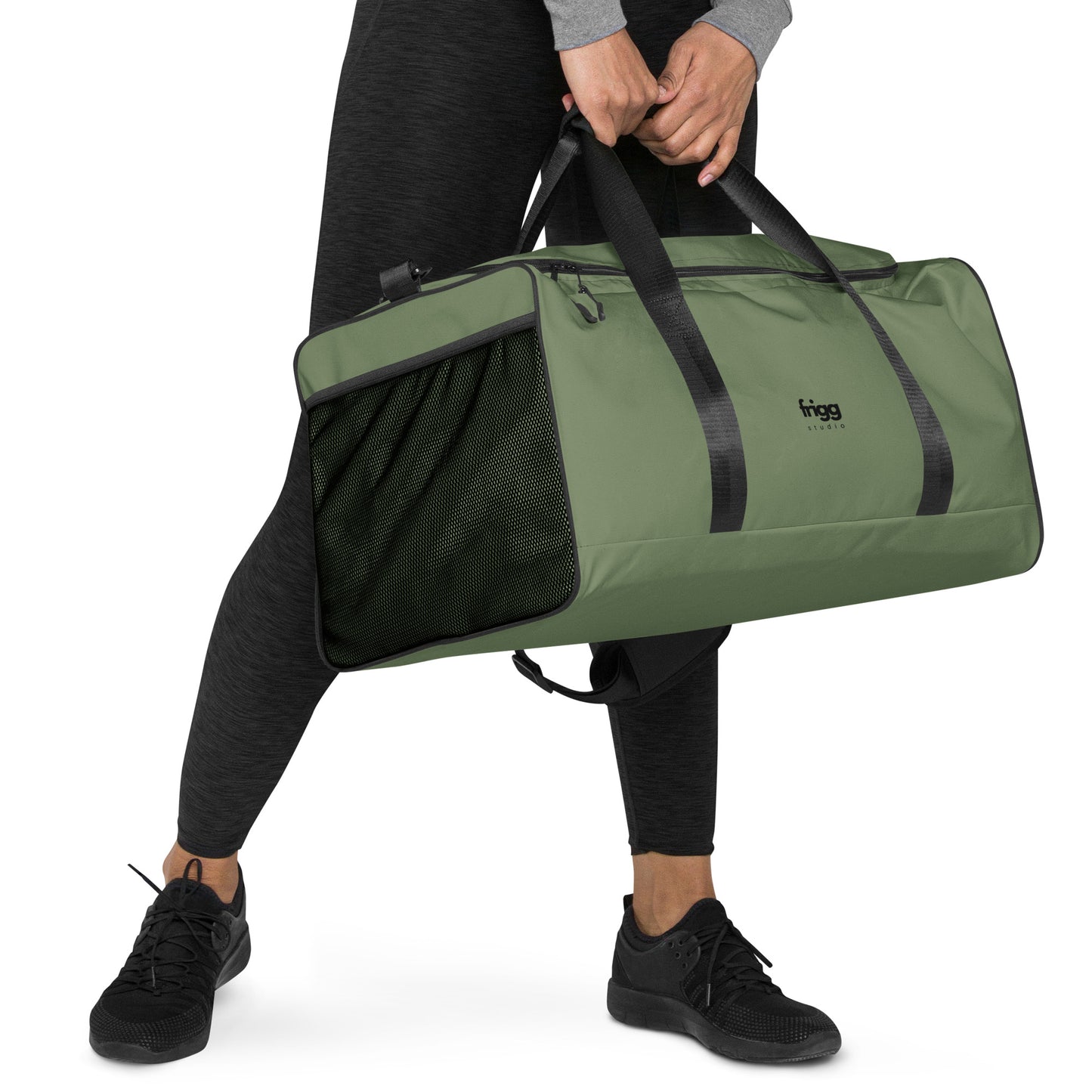 CAMOUFLAGE GREEN - DUFFLE BAG