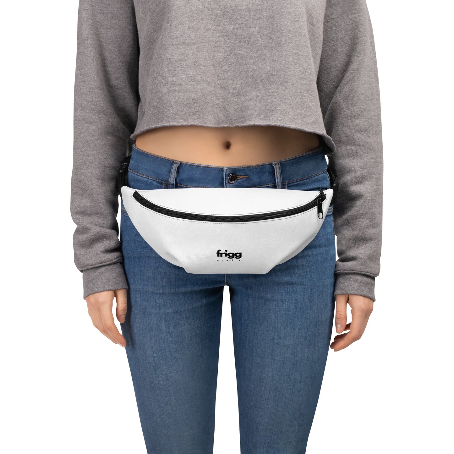 WHITE - FANNY PACK