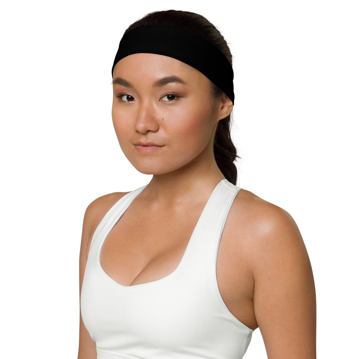 SCHWARZ - SPORT-STIRNBAND