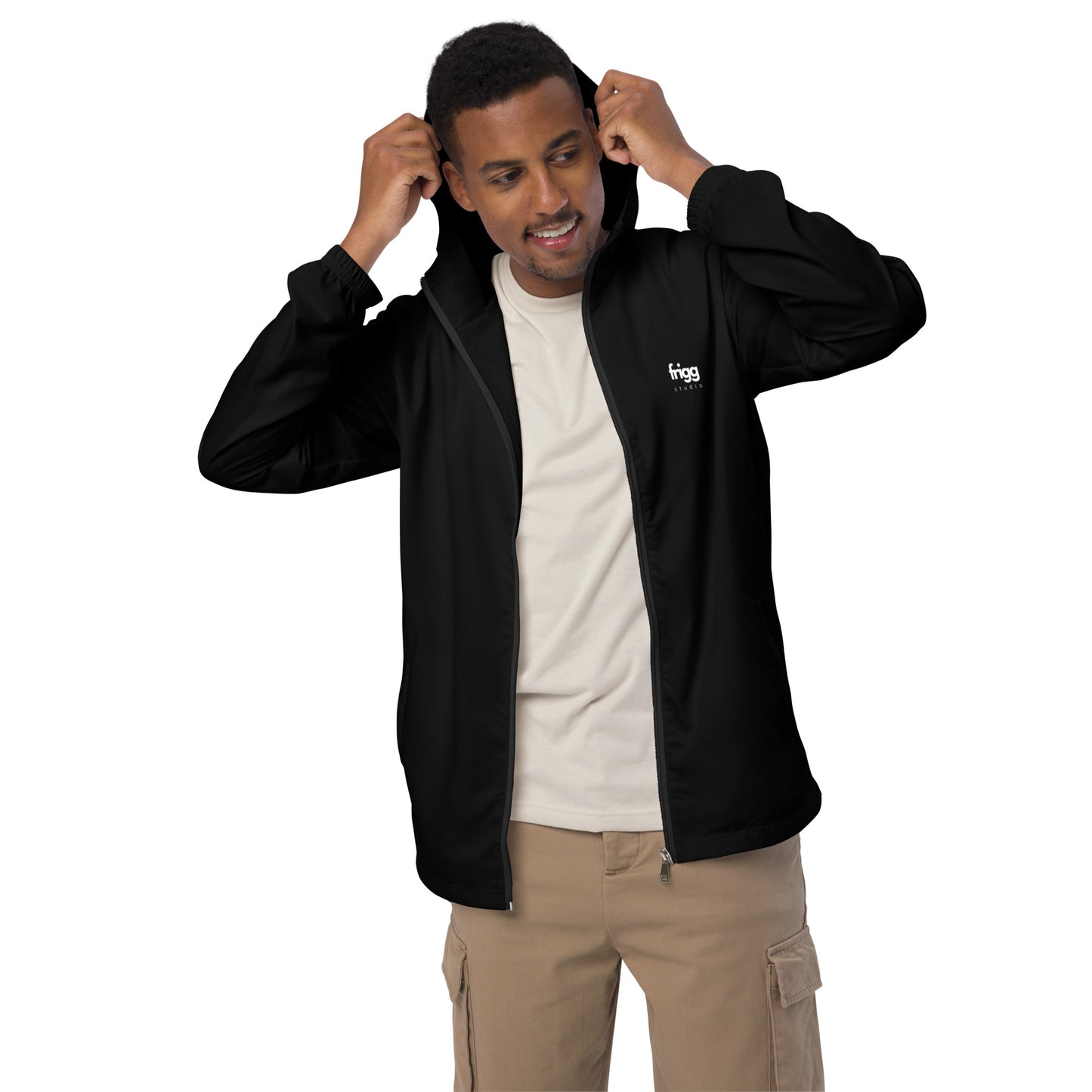 SCHWARZ - WASSERABWEISENDE WINDBREAKER FÜR HERREN