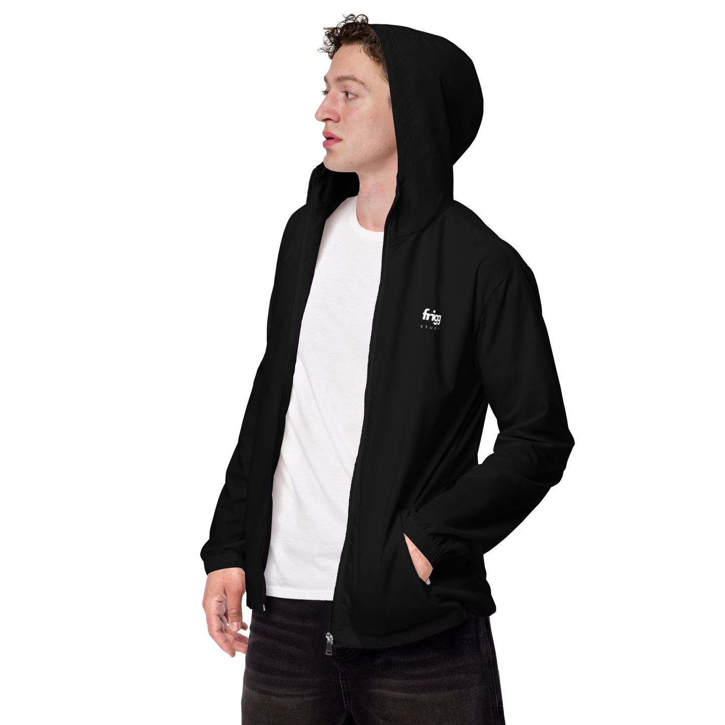SCHWARZ - WASSERABWEISENDE WINDBREAKER FÜR HERREN