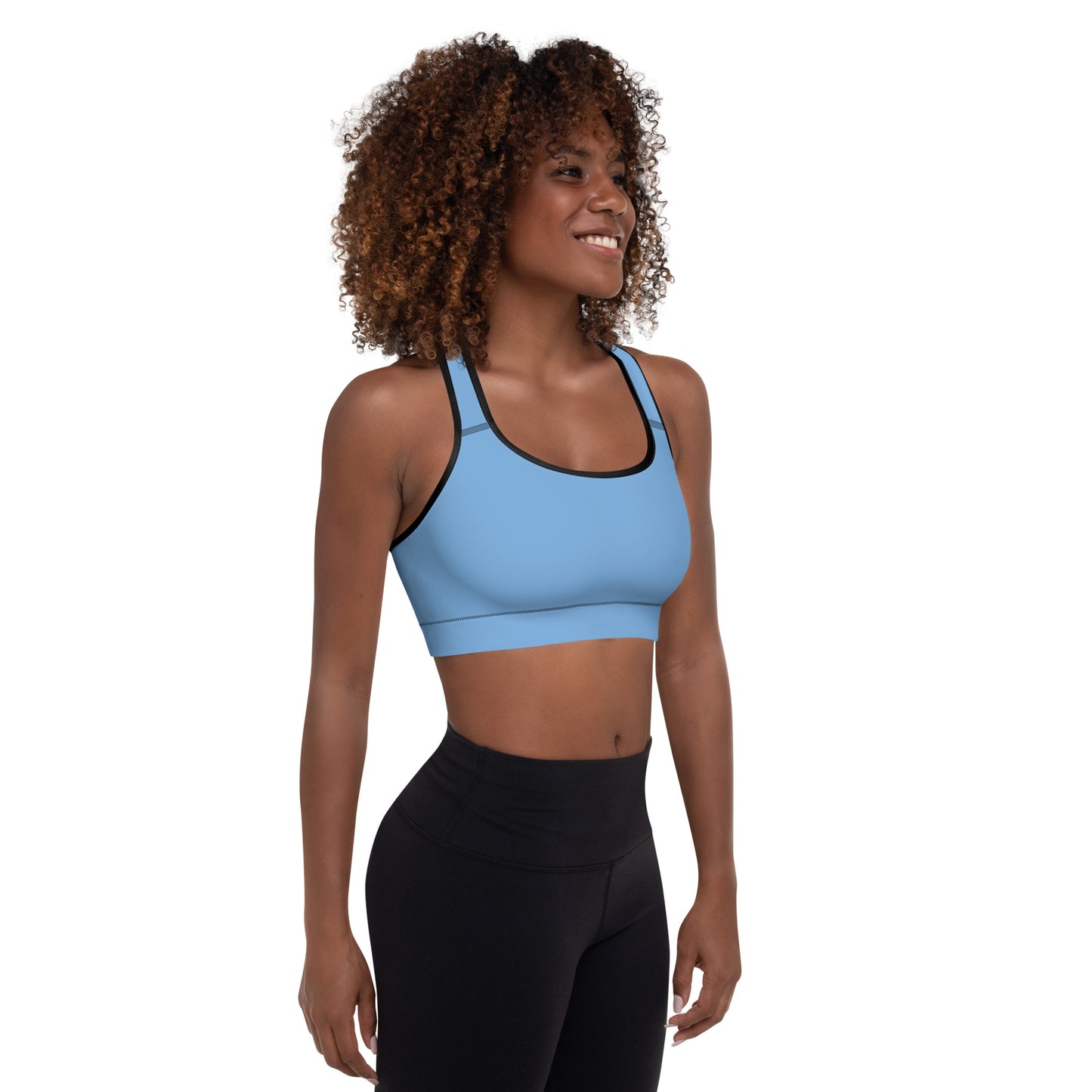 JORDY BLUE – GEPOLSTERTER SPORT-BH