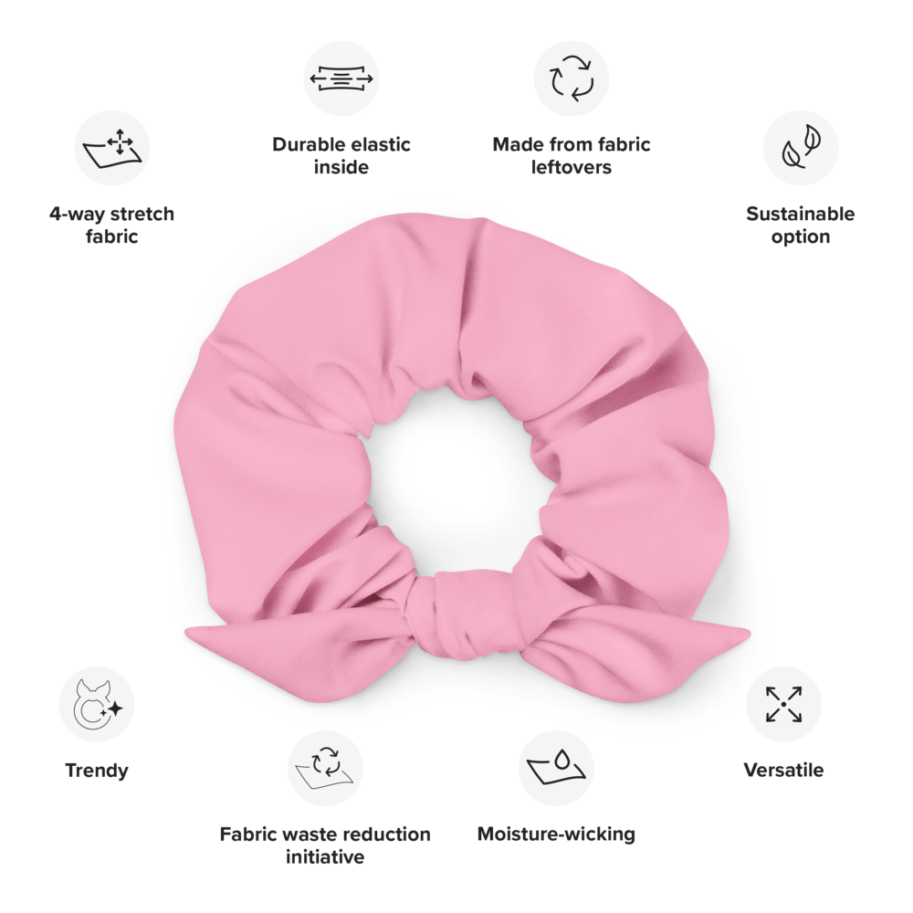 COTTON CANDY - RECYCLED SCRUNCHIE
