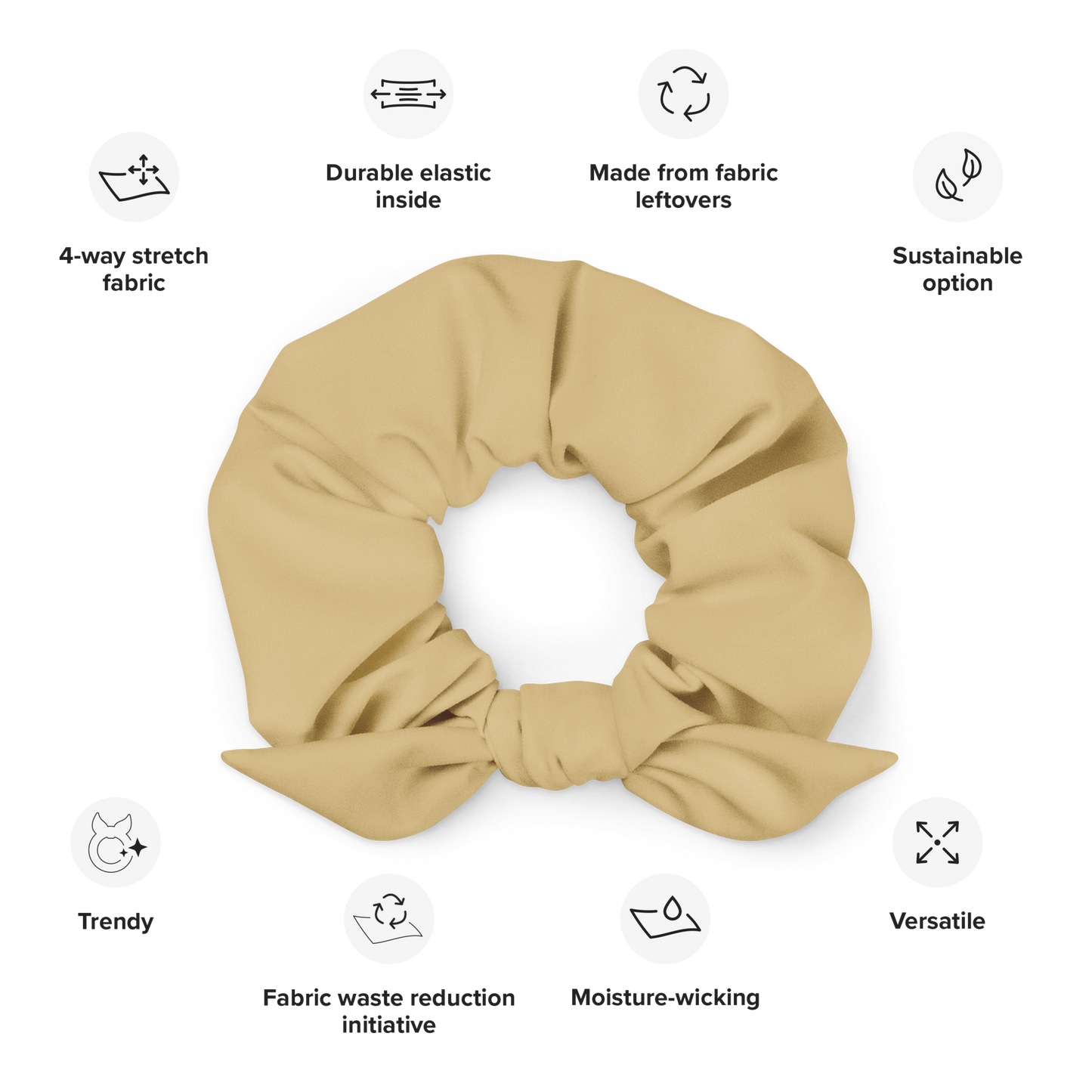 SANDY - RECYCLED SCRUNCHIE