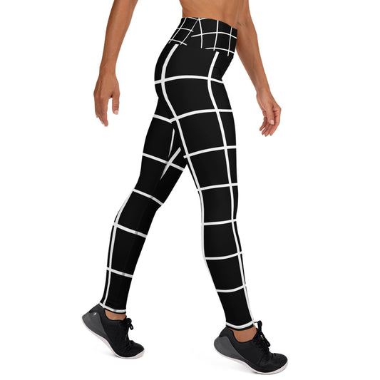 MONOCHROME - HIGH-WAIST YOGA-LEGGINGS