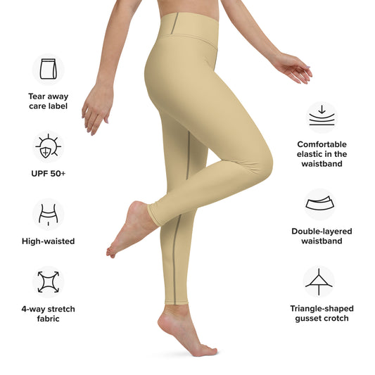 SANDY - WOMEN'S HIGH WAIST YOGA LEGGINGS