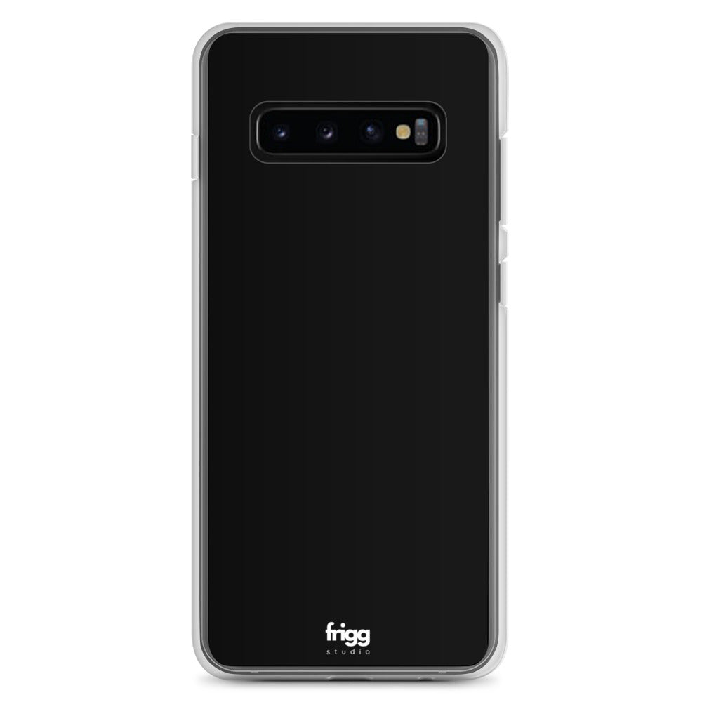 BLACK - CLEAR CASE FOR SAMSUNG