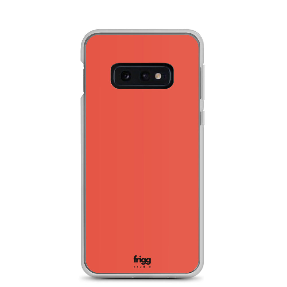 ORANGE RED – KLARES HÜLLE FÜR SAMSUNG