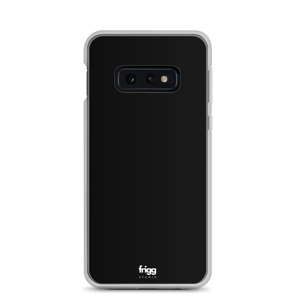 BLACK - CLEAR CASE FOR SAMSUNG