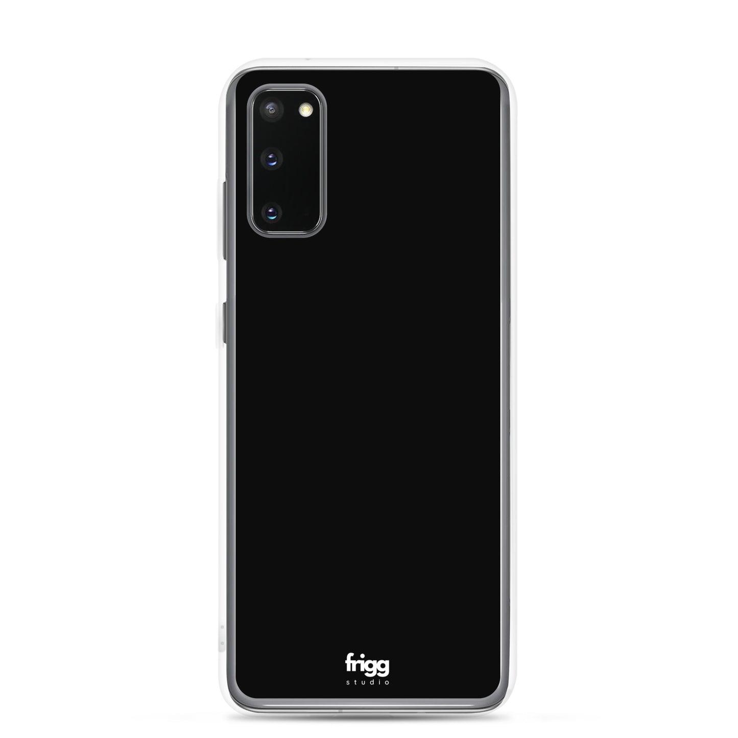 BLACK - CLEAR CASE FOR SAMSUNG