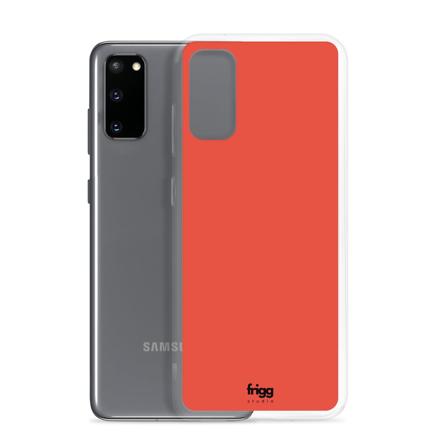 ORANGE RED – KLARES HÜLLE FÜR SAMSUNG