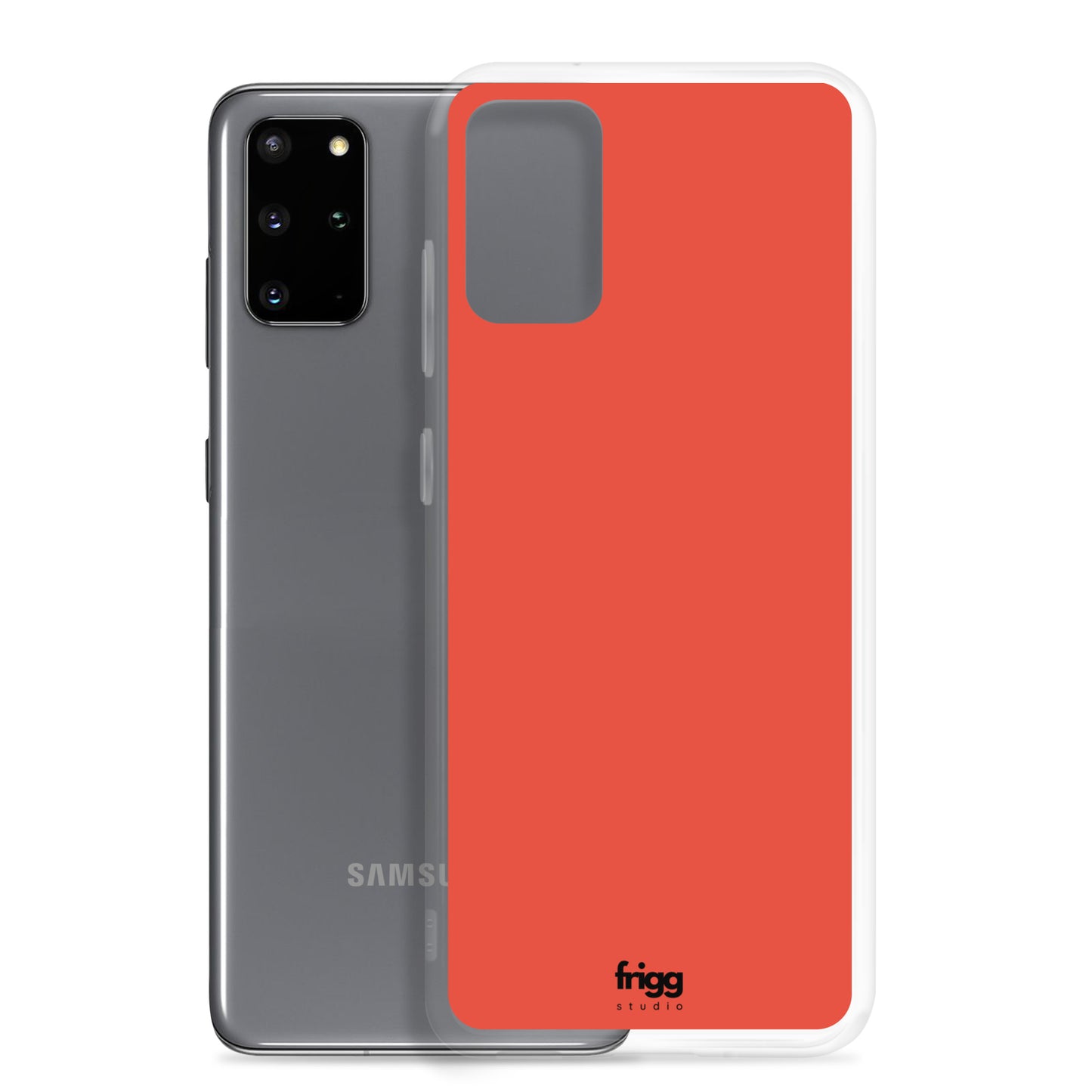 ORANGE RED – KLARES HÜLLE FÜR SAMSUNG