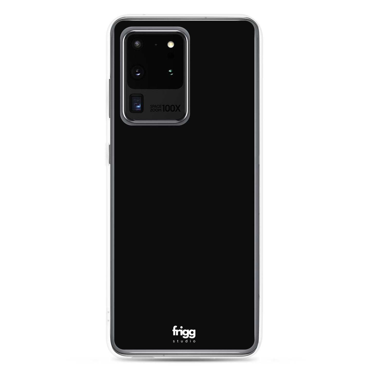 BLACK - CLEAR CASE FOR SAMSUNG