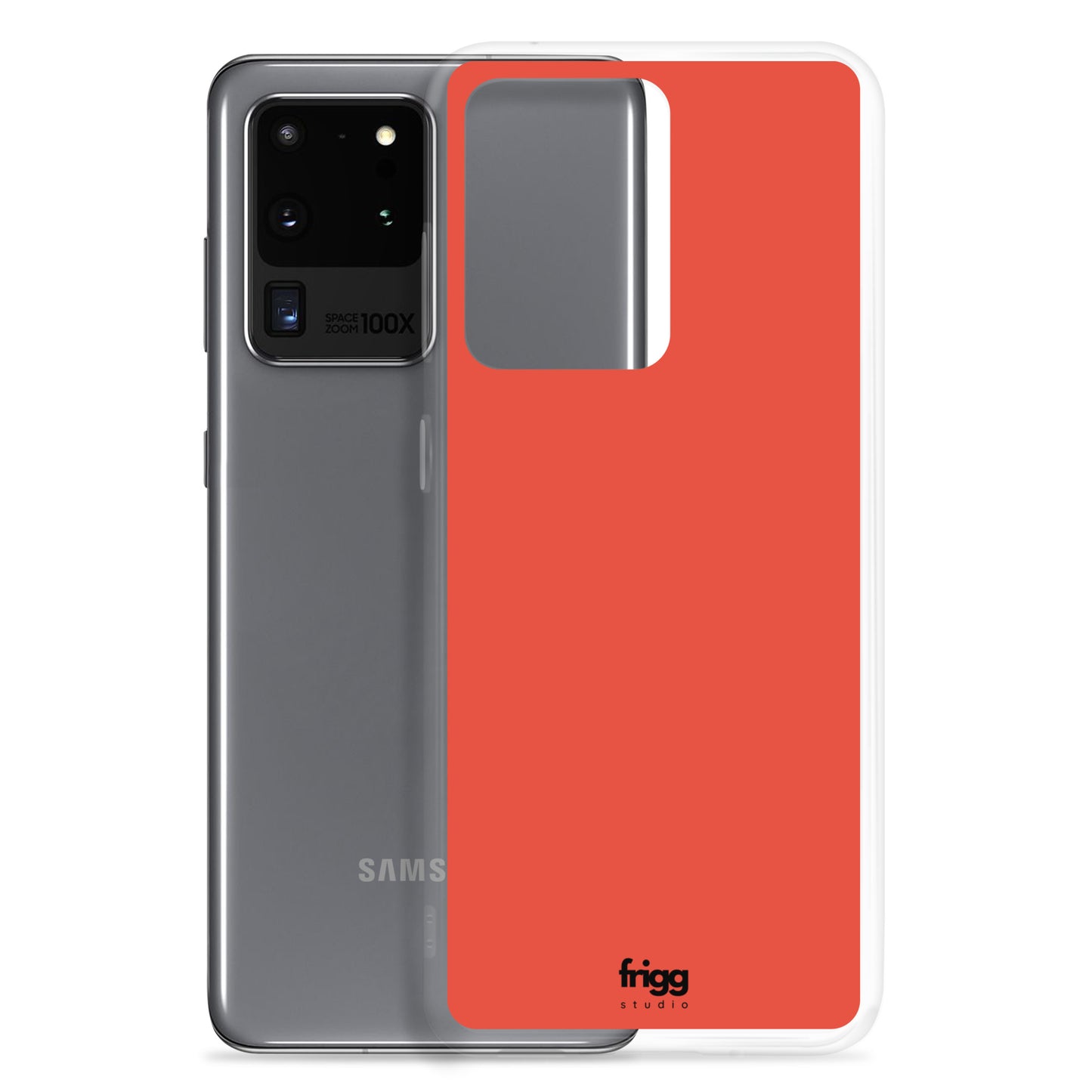 ORANGE RED – KLARES HÜLLE FÜR SAMSUNG