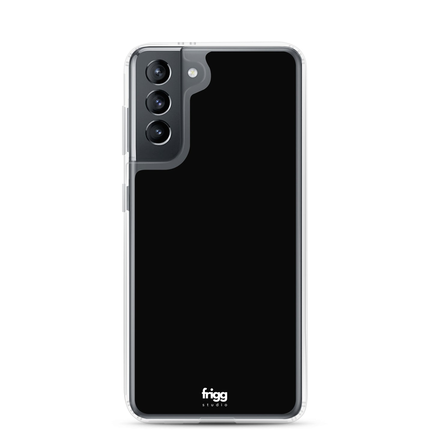 BLACK - CLEAR CASE FOR SAMSUNG