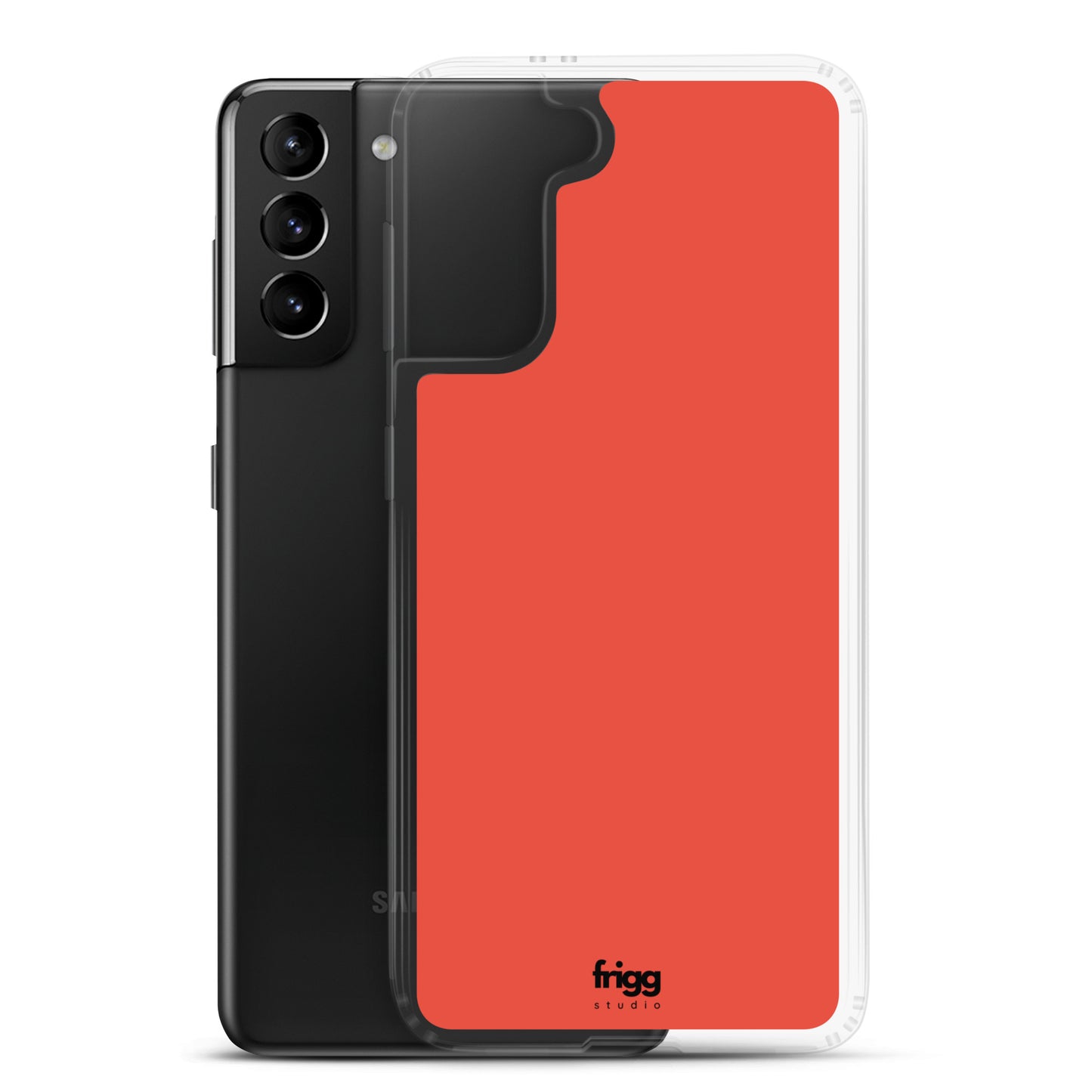 ORANGE RED – KLARES HÜLLE FÜR SAMSUNG