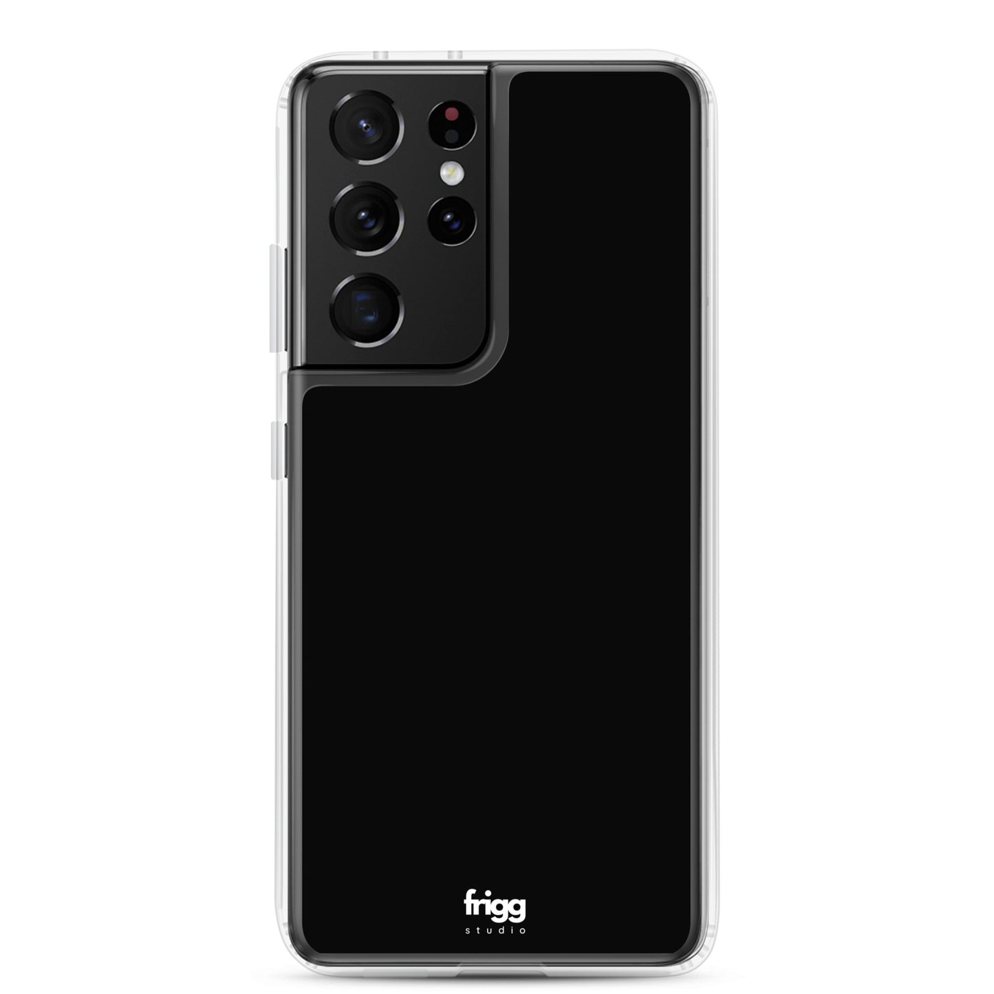BLACK - CLEAR CASE FOR SAMSUNG