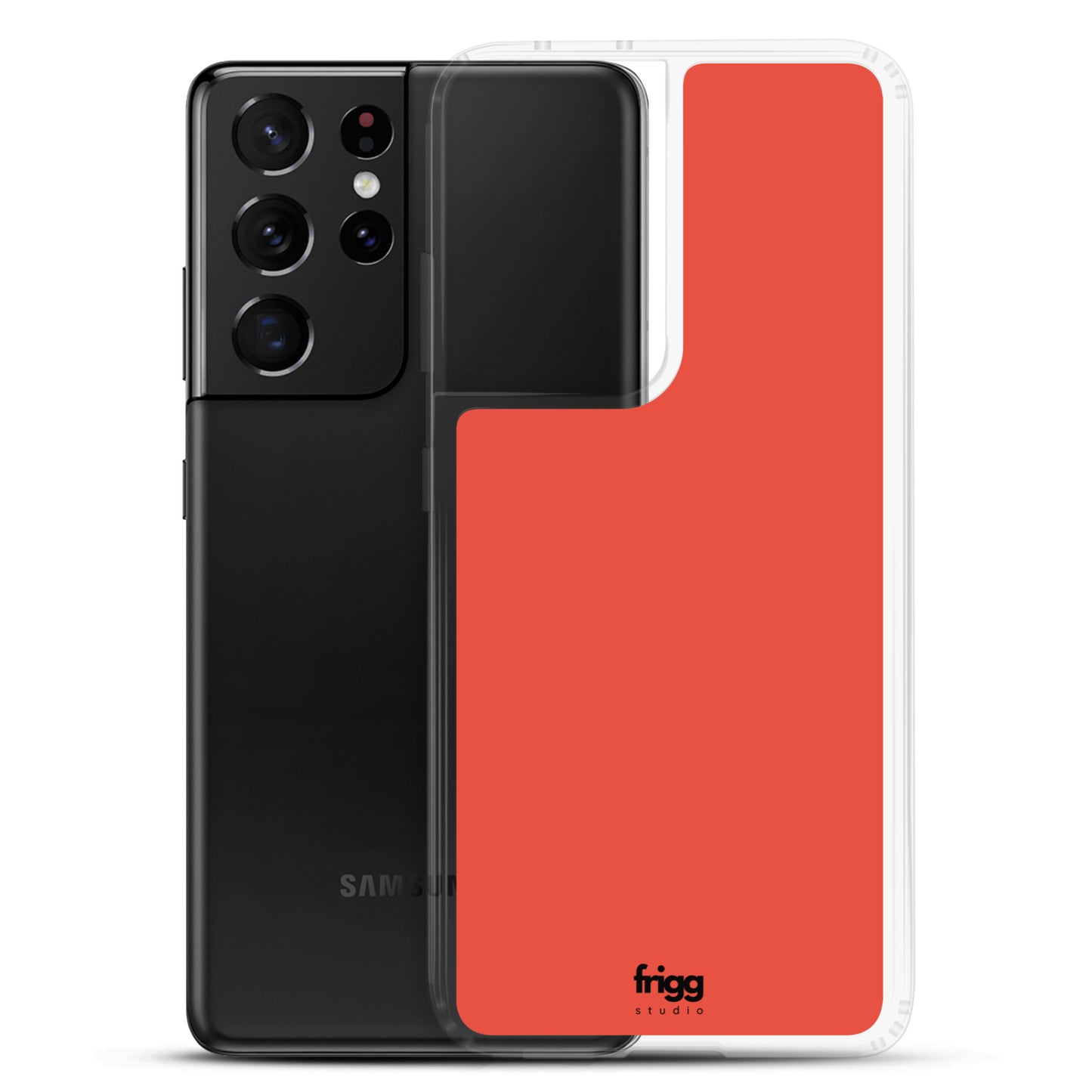 ORANGE RED – KLARES HÜLLE FÜR SAMSUNG
