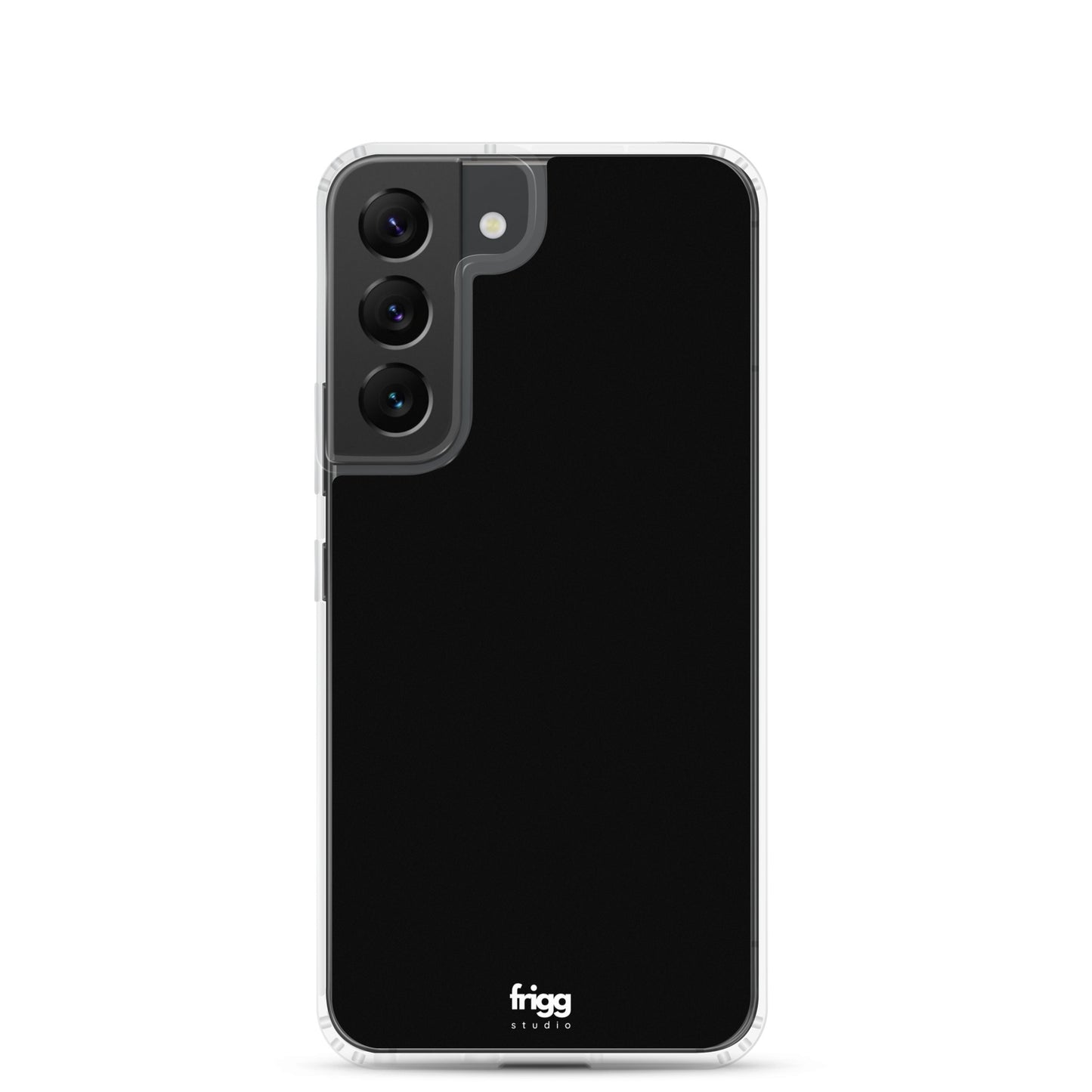 BLACK - CLEAR CASE FOR SAMSUNG