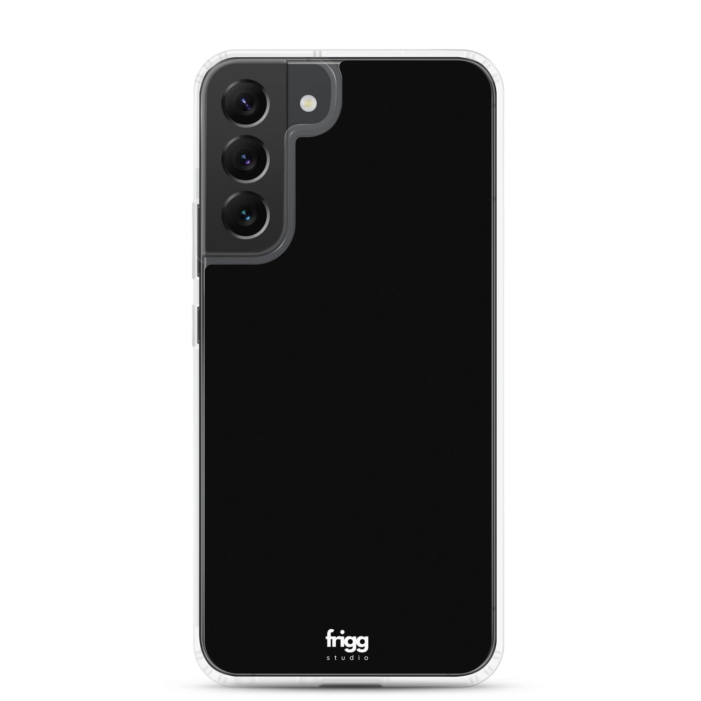 BLACK - CLEAR CASE FOR SAMSUNG