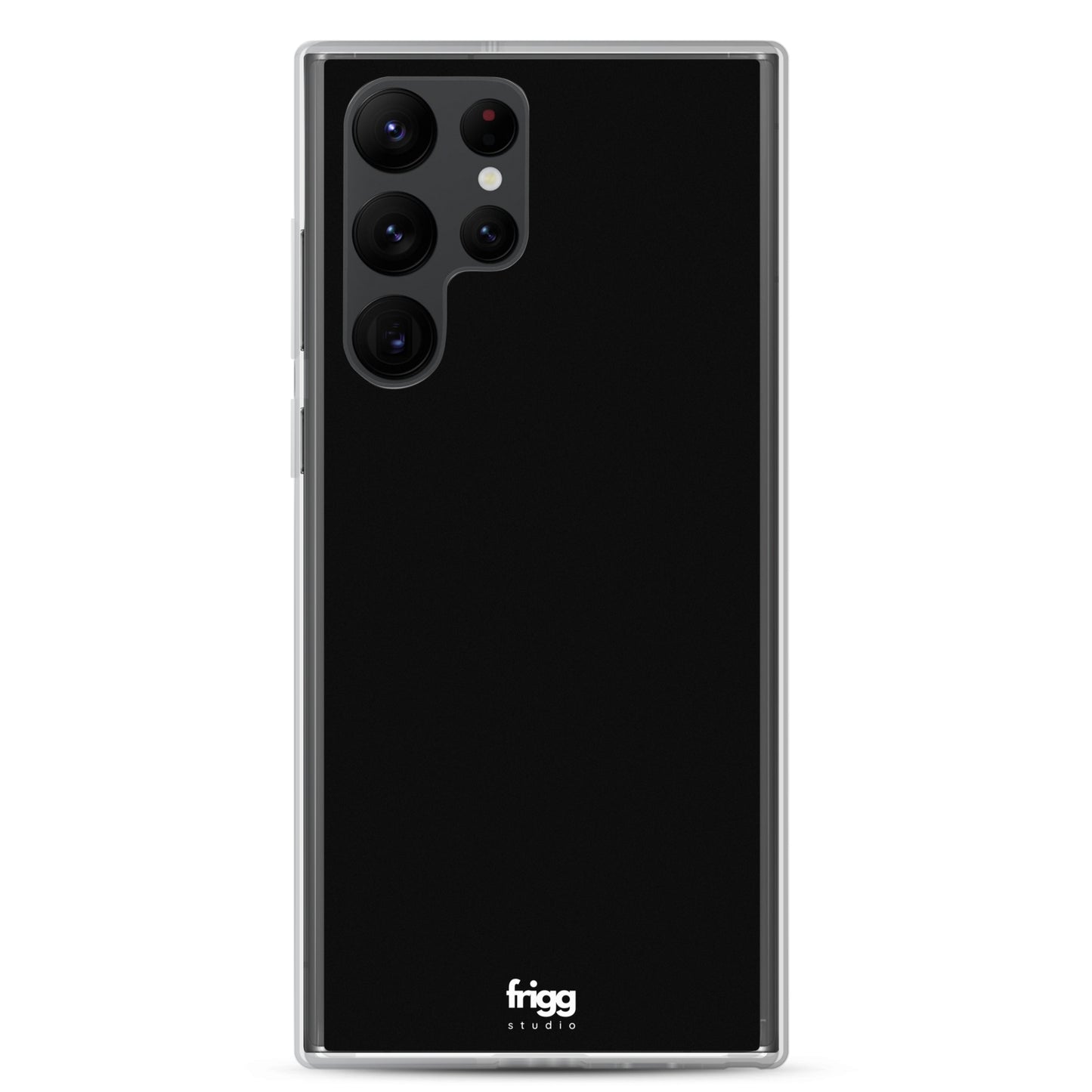 BLACK - CLEAR CASE FOR SAMSUNG
