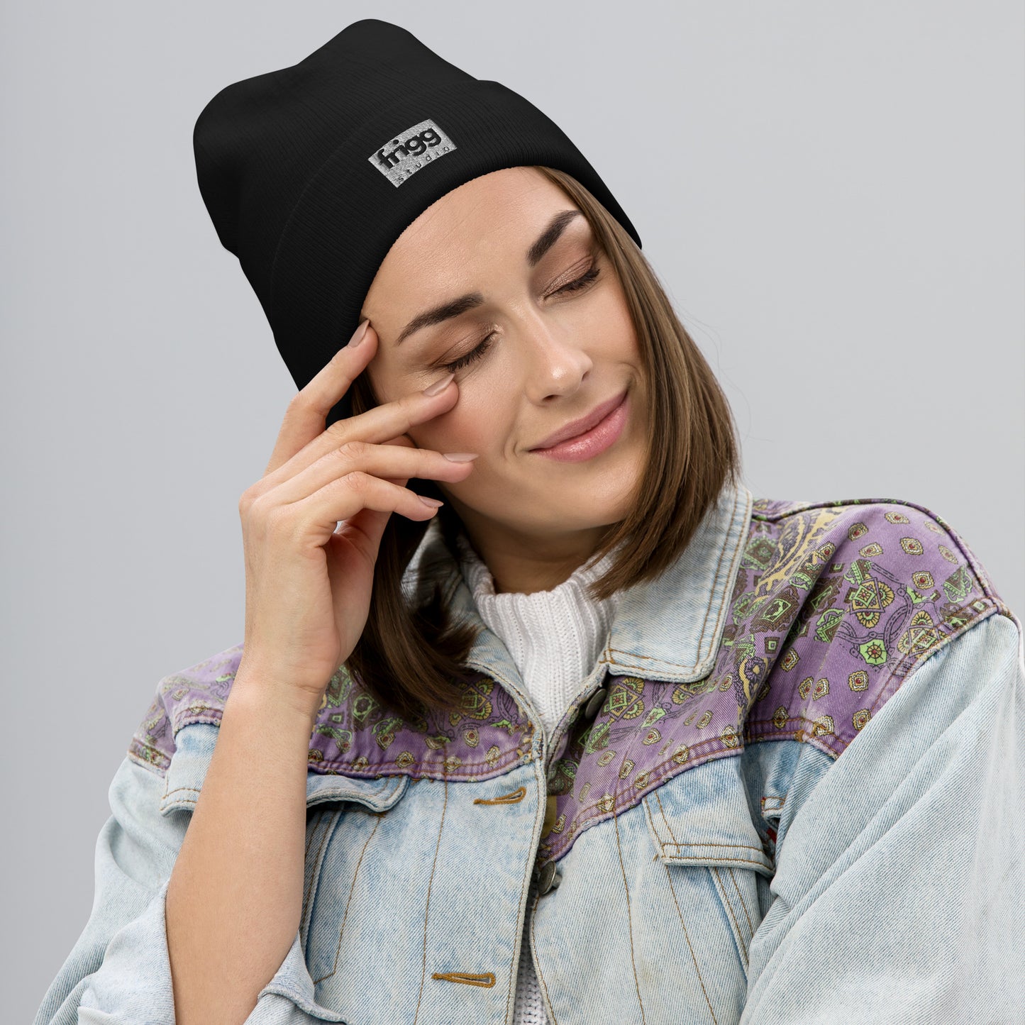 WOMEN BEANIE - BLACK
