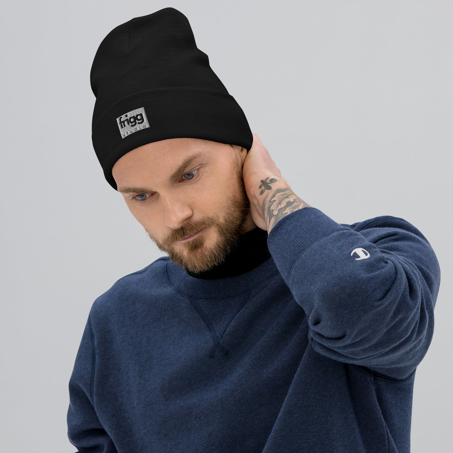 MEN BEANIE - BLACK