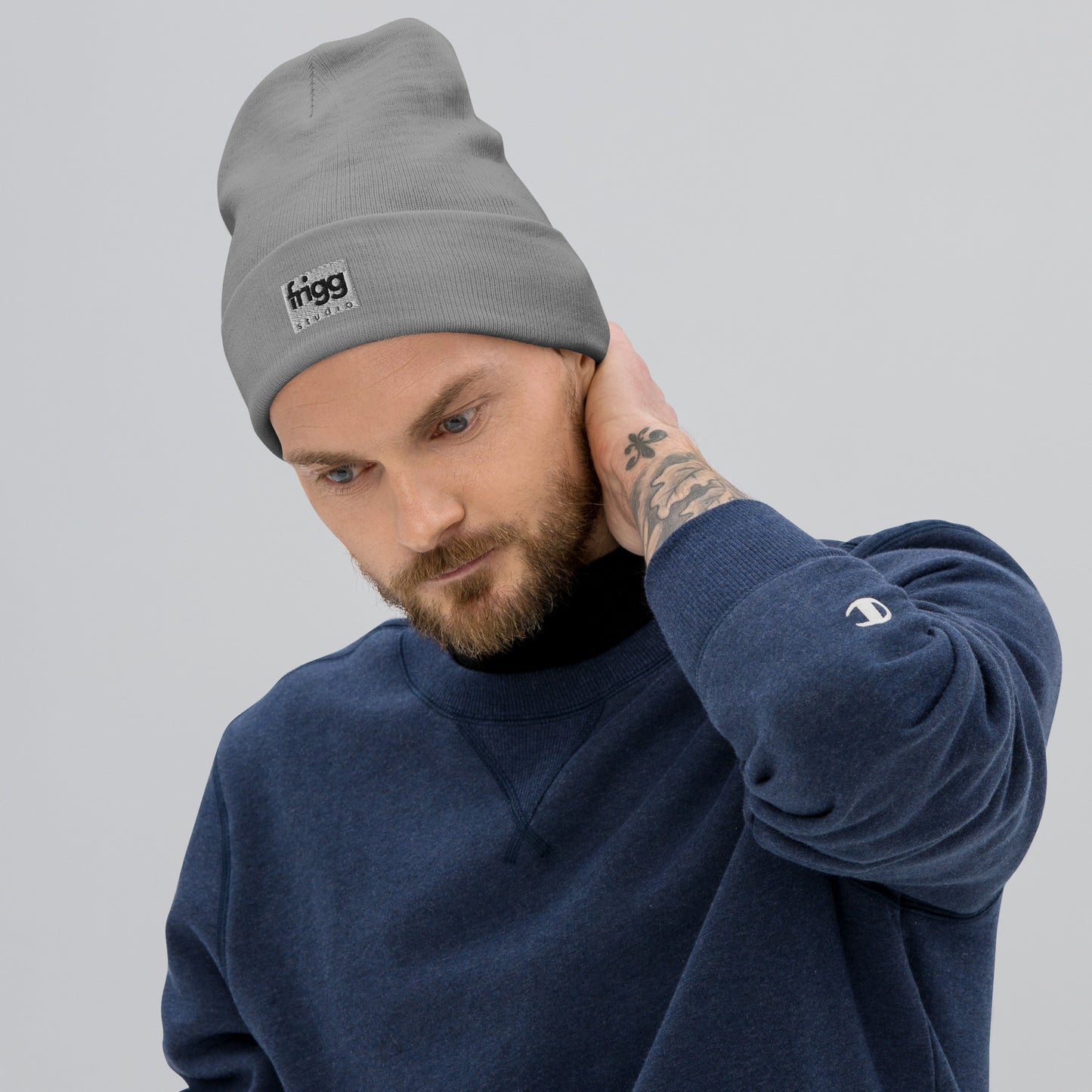 MEN BEANIE - GREY