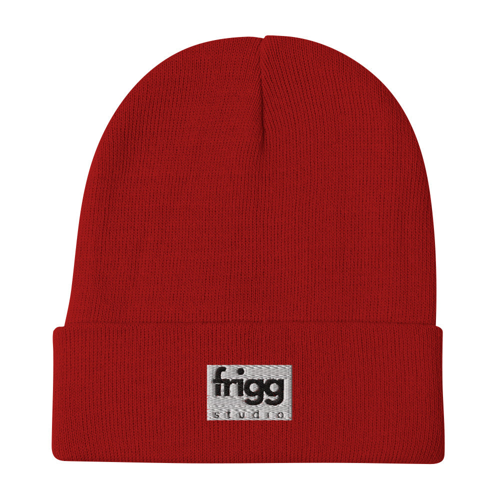 MEN BEANIE - DARK RED