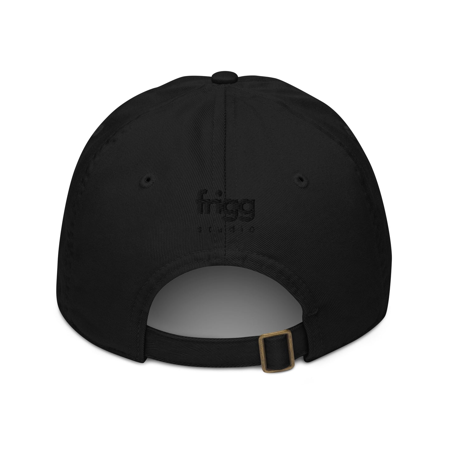 FRENCH BULLDOG - ORGANIC COTTON ANIMAL CAP - BLACK