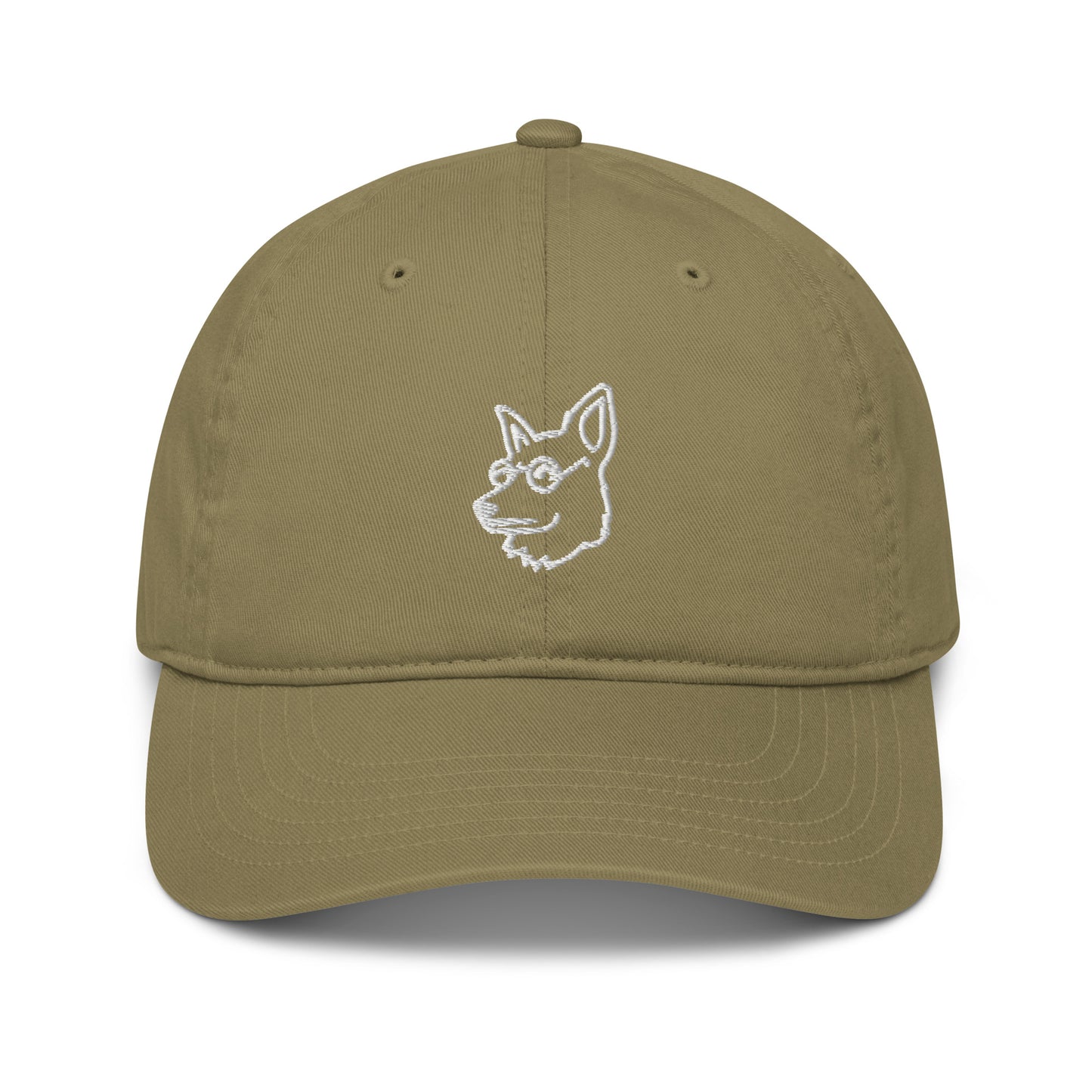 DOG - ORGANIC COTTON ANIMAL CAP - JUNGLE GREEN