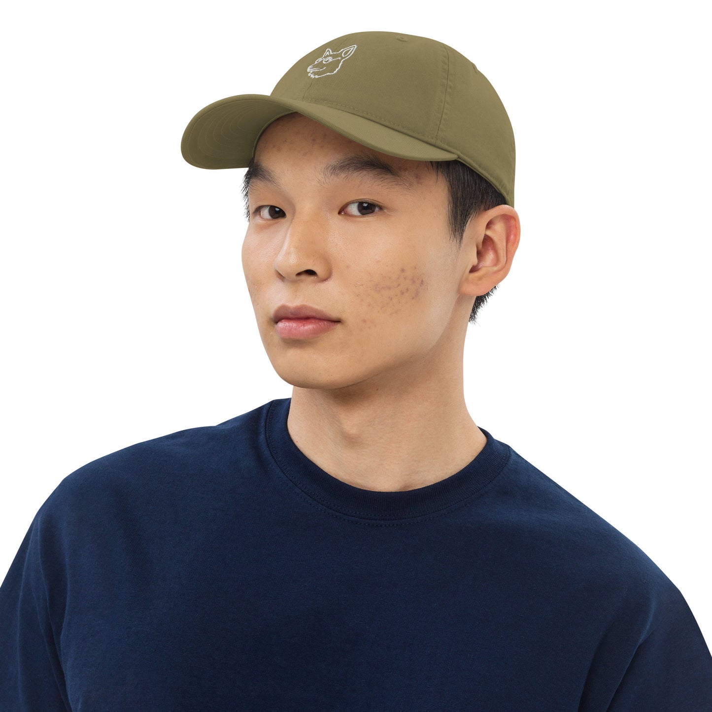 DOG - ORGANIC COTTON ANIMAL CAP - JUNGLE GREEN