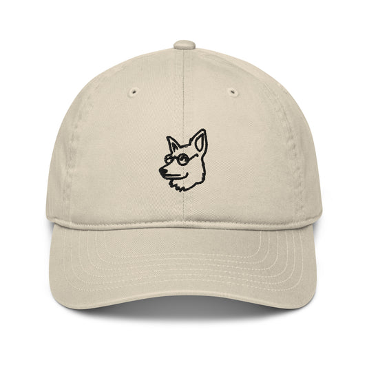 HUND – TIERMÜTZE AUS BIO-BAUMWOLLE – BEIGE