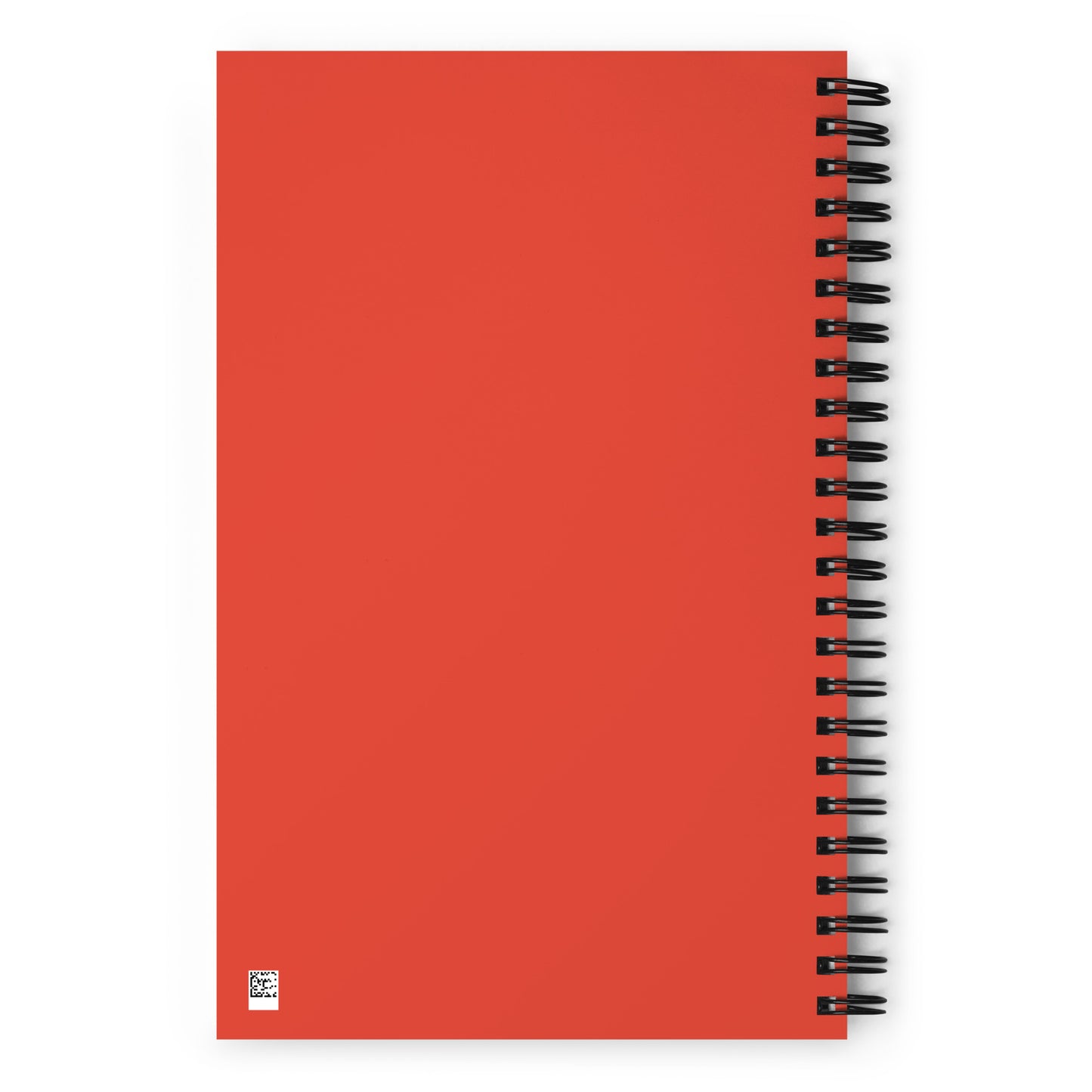 ORANGE RED - SPIRAL NOTEBOOK