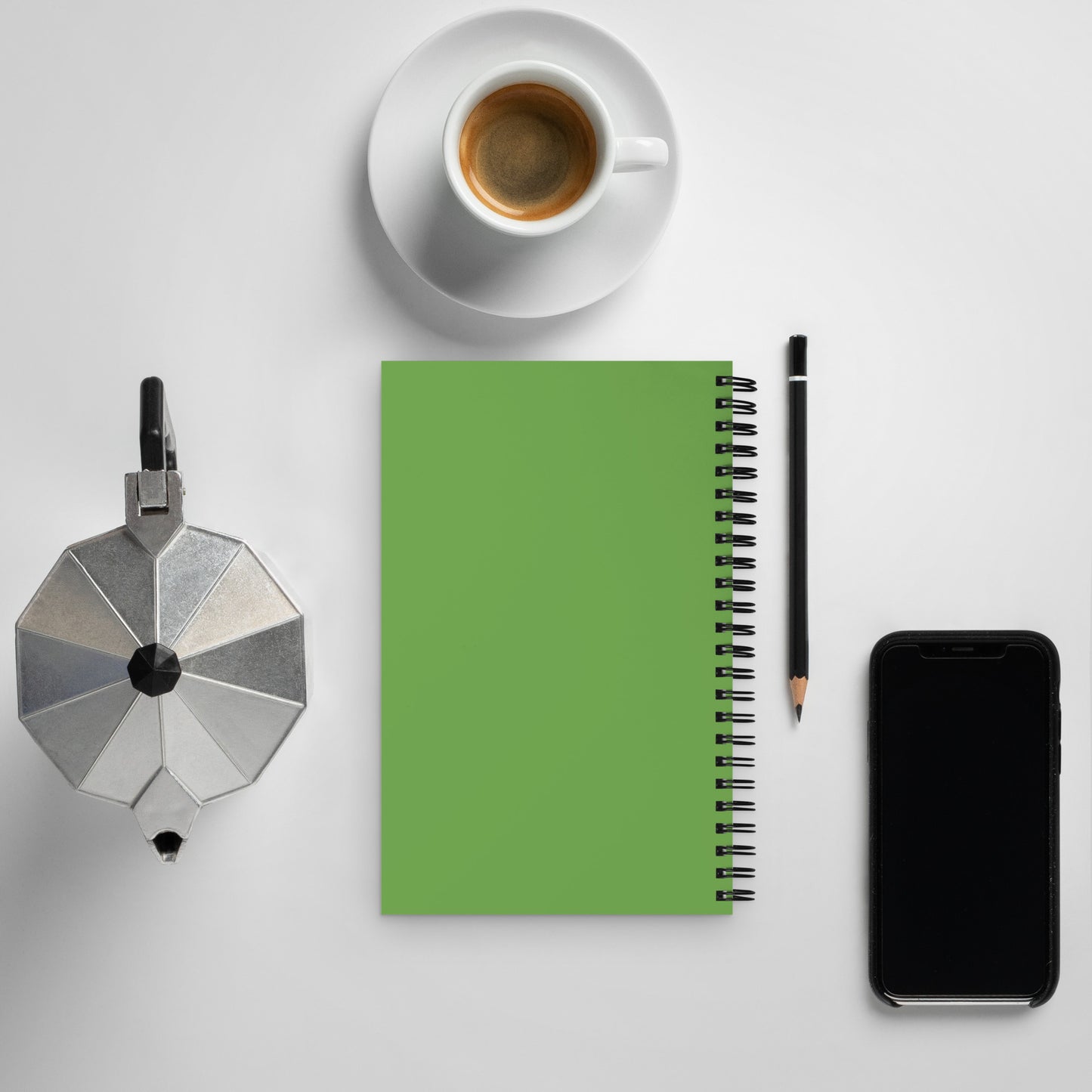 FOREST GREEN - SPIRAL NOTEBOOK