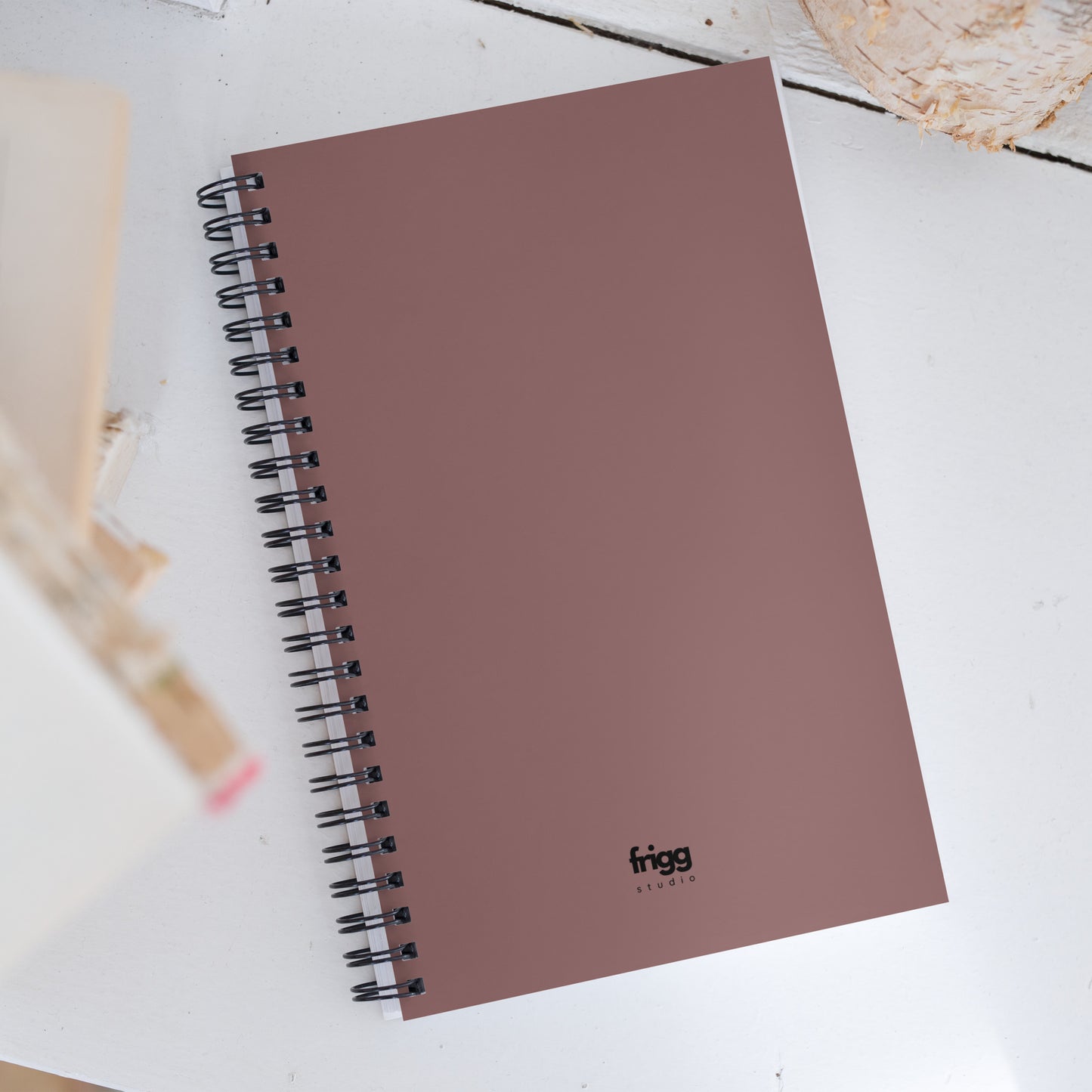 LIGHT WOOD - SPIRAL NOTEBOOK