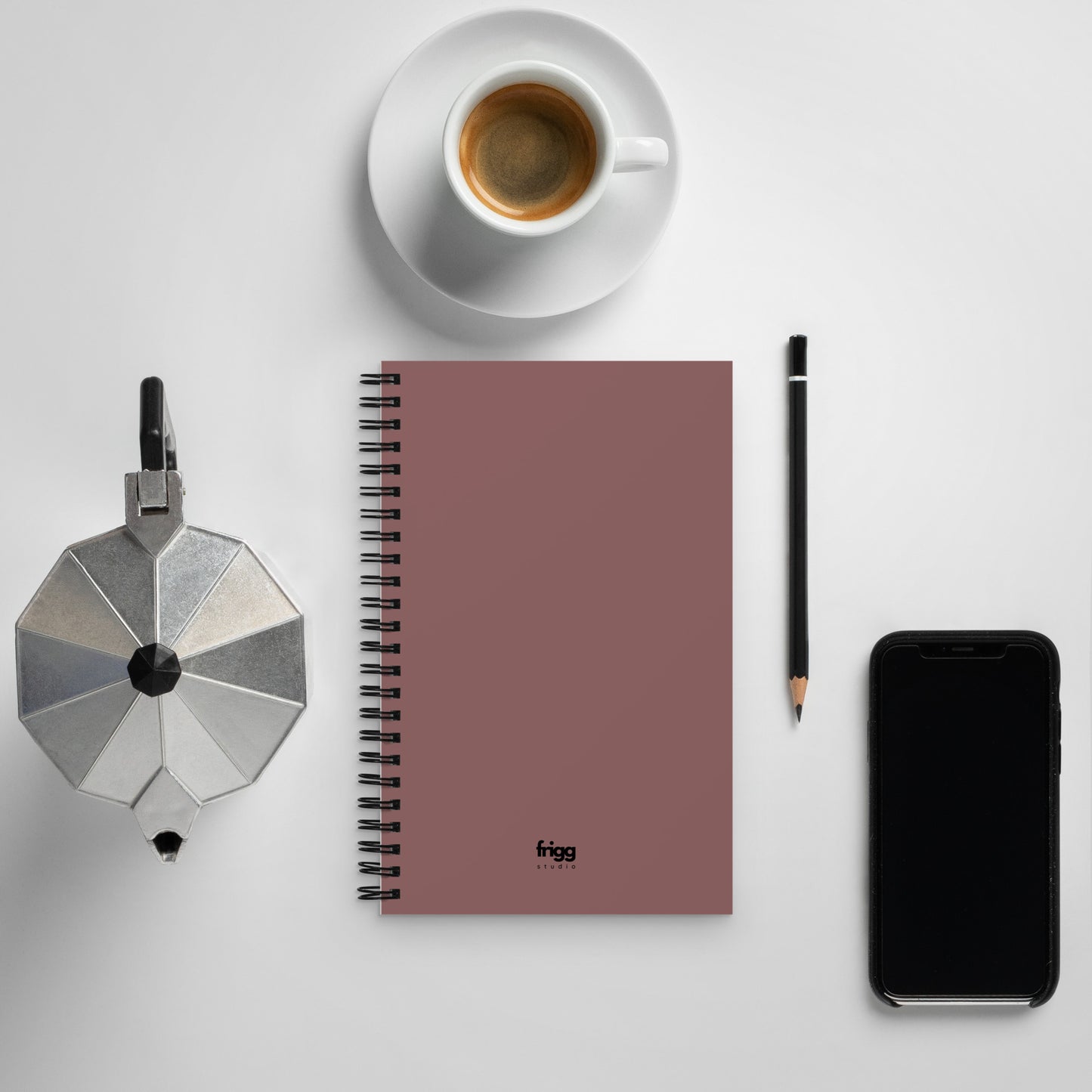 LIGHT WOOD - SPIRAL NOTEBOOK