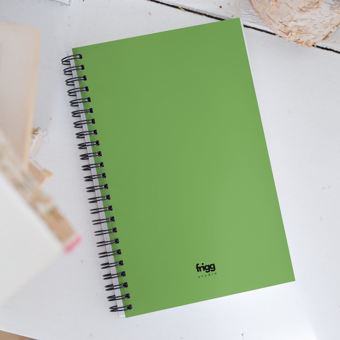 FOREST GREEN - SPIRAL NOTEBOOK